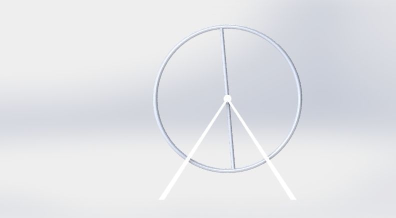 hamster or guinea pig wheel 3D print model_1