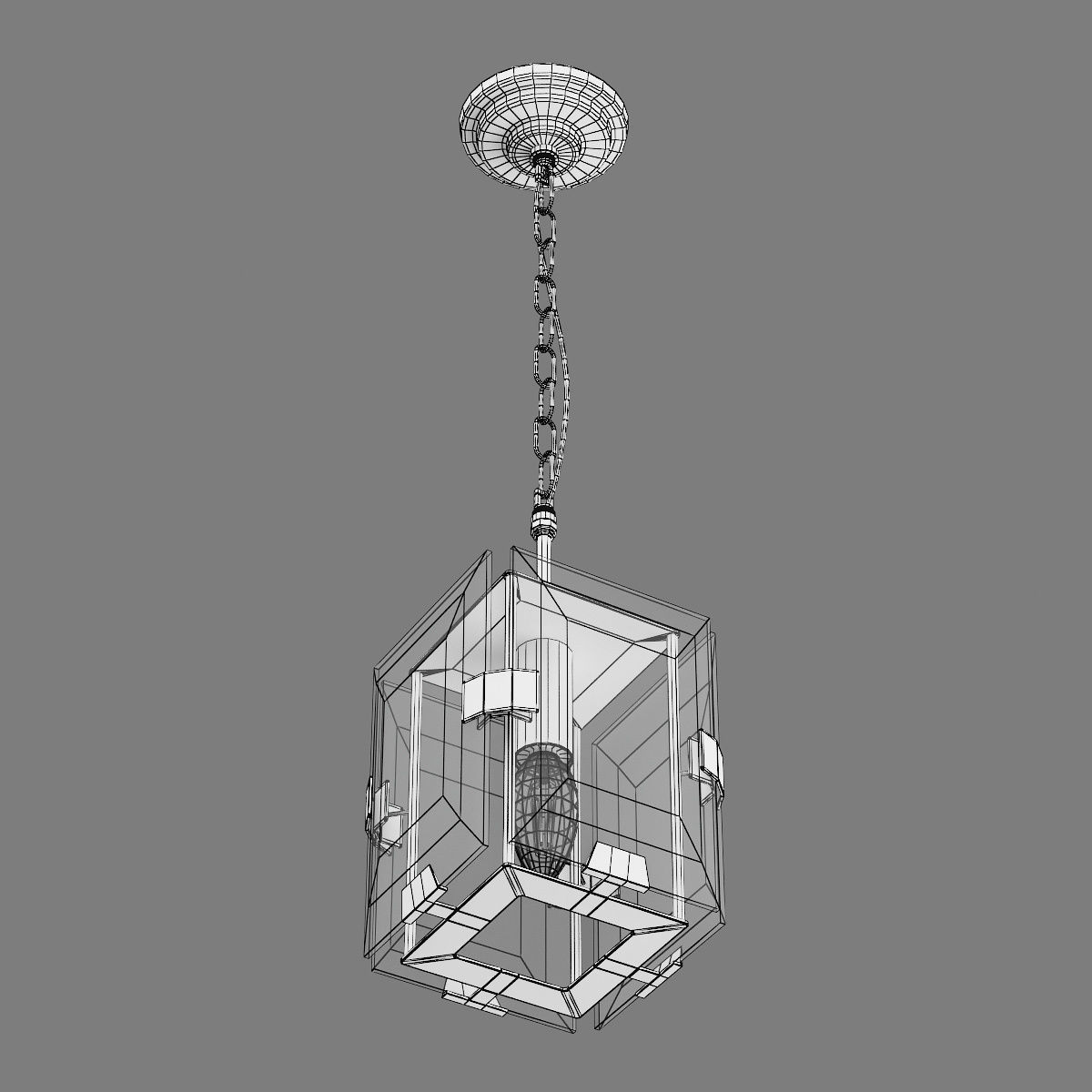 713217 Novara Lightstar hanging chandelier 3D model_4