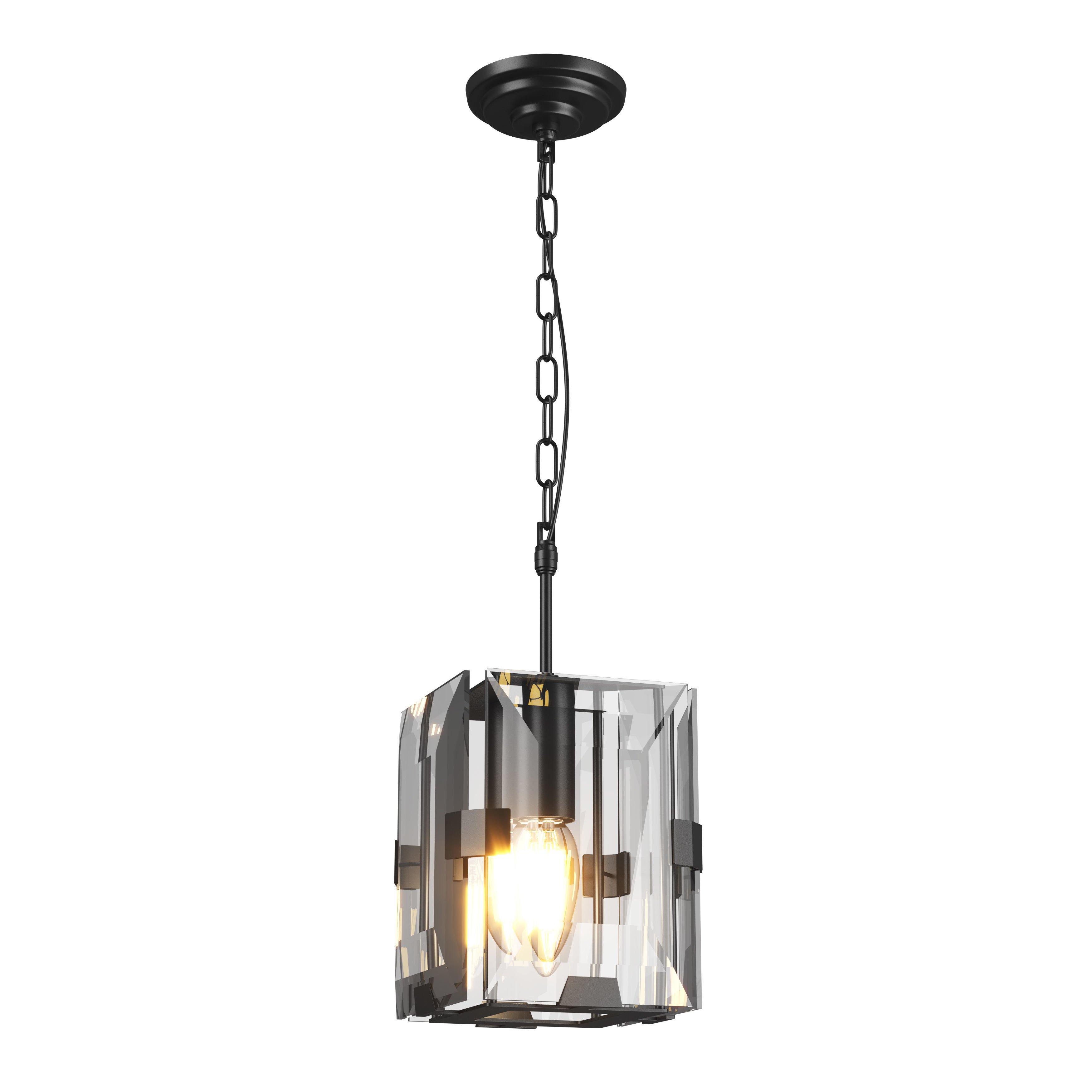 713217 Novara Lightstar hanging chandelier 3D model_1