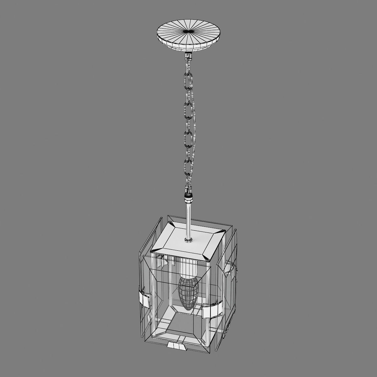 713217 Novara Lightstar hanging chandelier 3D model_6