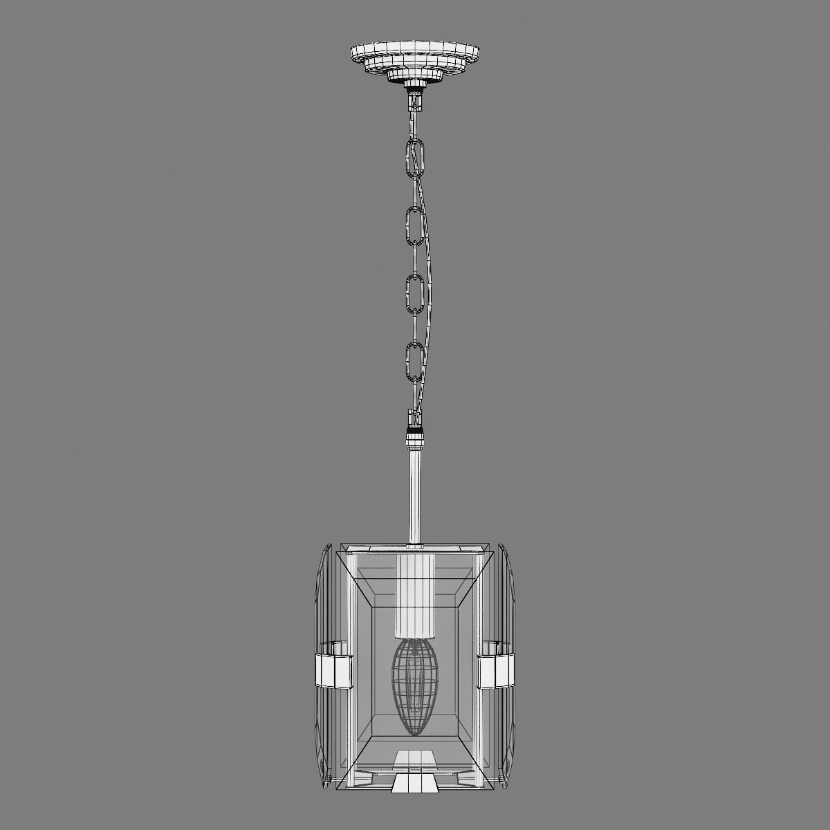 713217 Novara Lightstar hanging chandelier 3D model_5