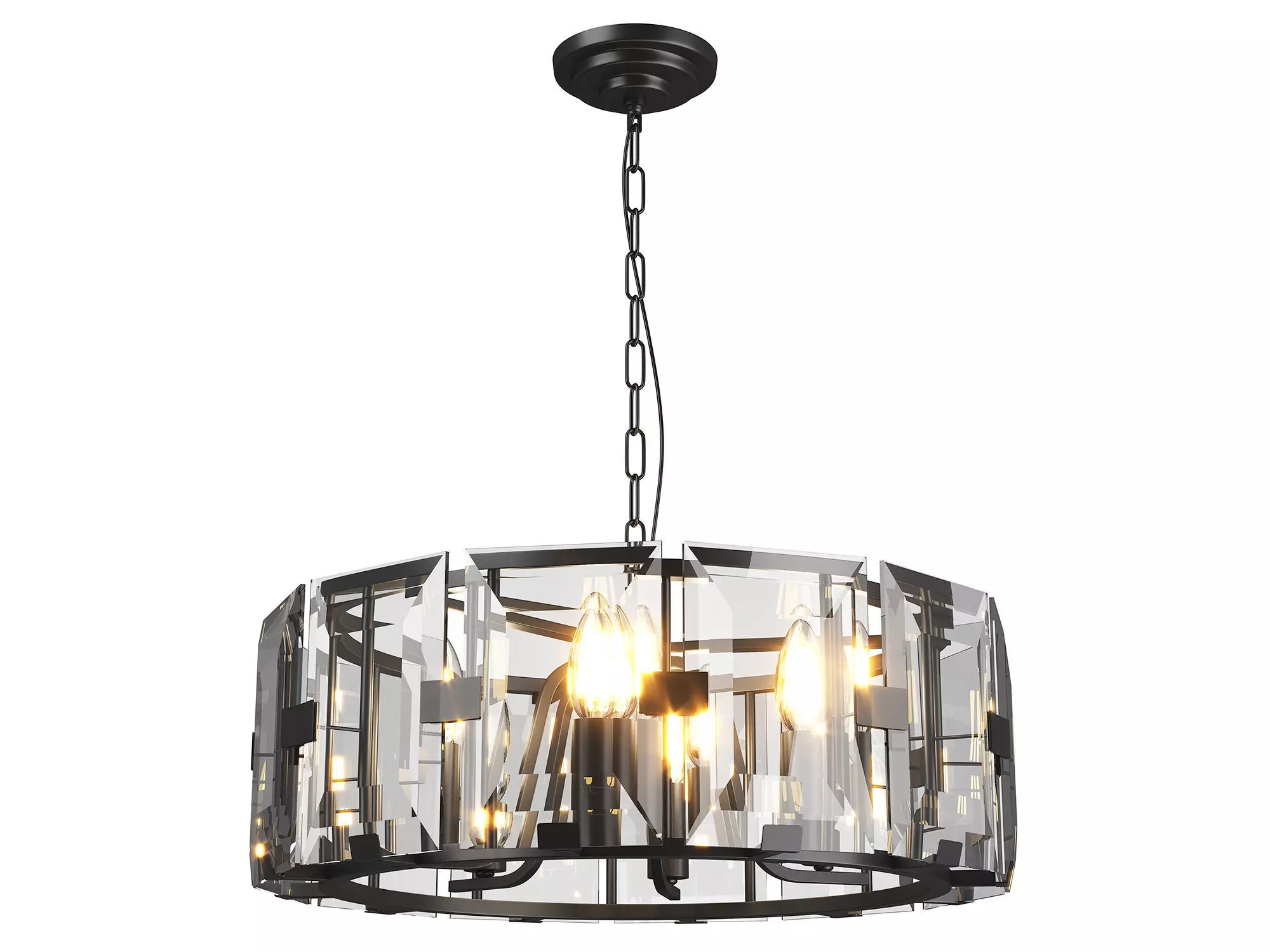 713267 Novara Lightstar hanging chandelier 3D model_0