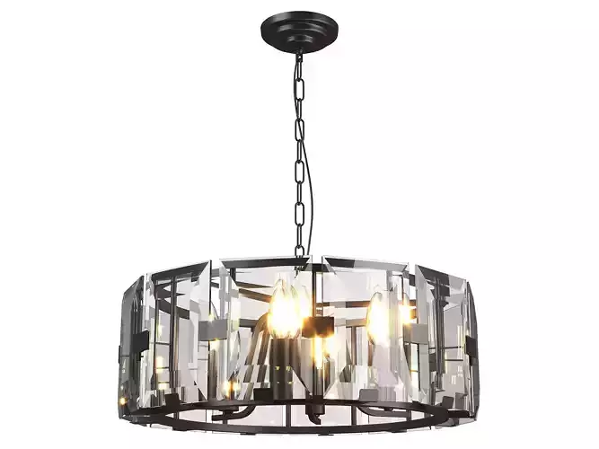 713267 Novara Lightstar hanging chandelier 3D model