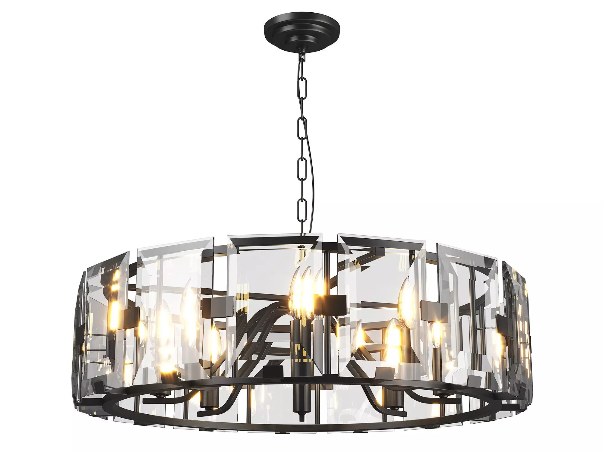 713287 Novara Lightstar hanging chandelier 3D model_0