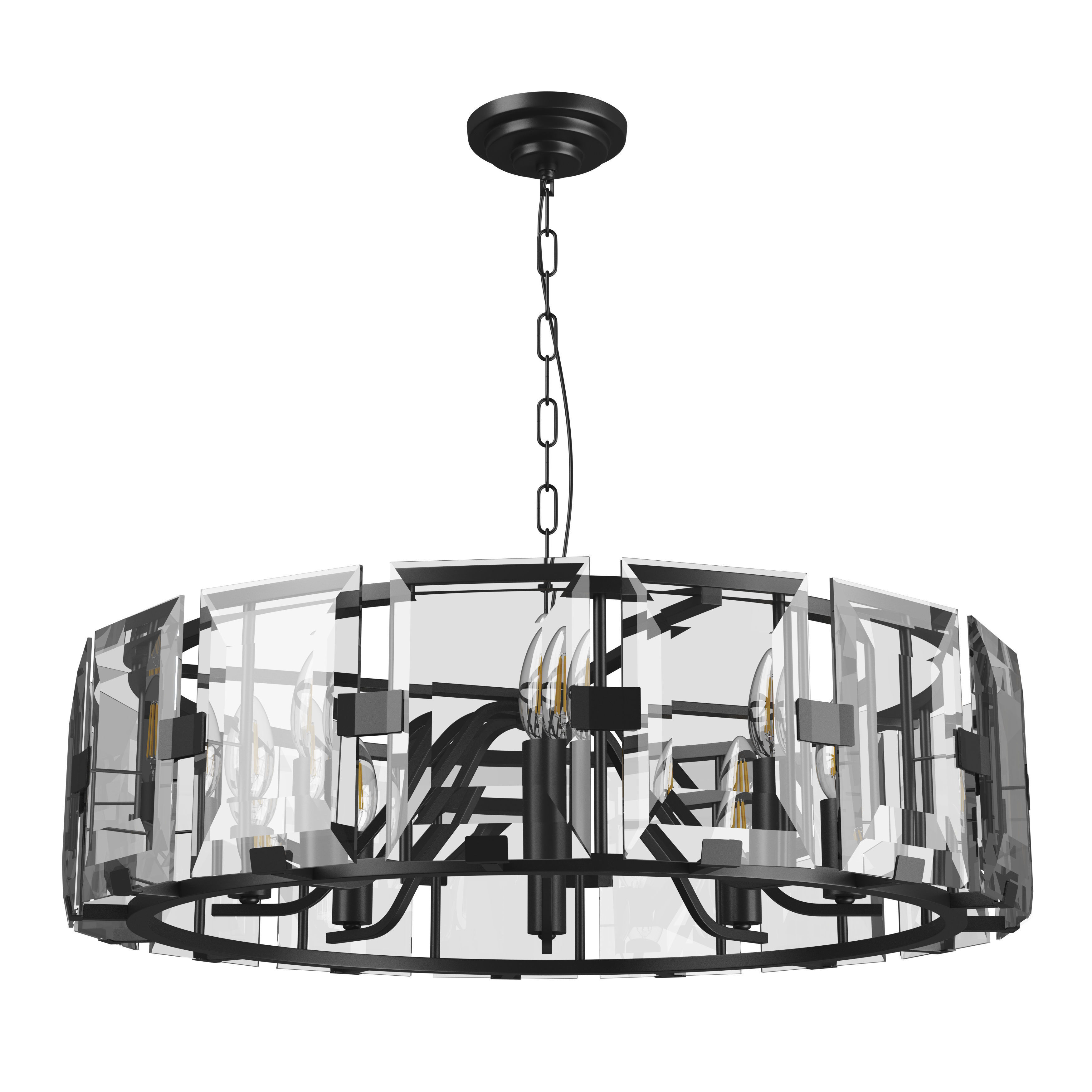 713287 Novara Lightstar hanging chandelier 3D model_1