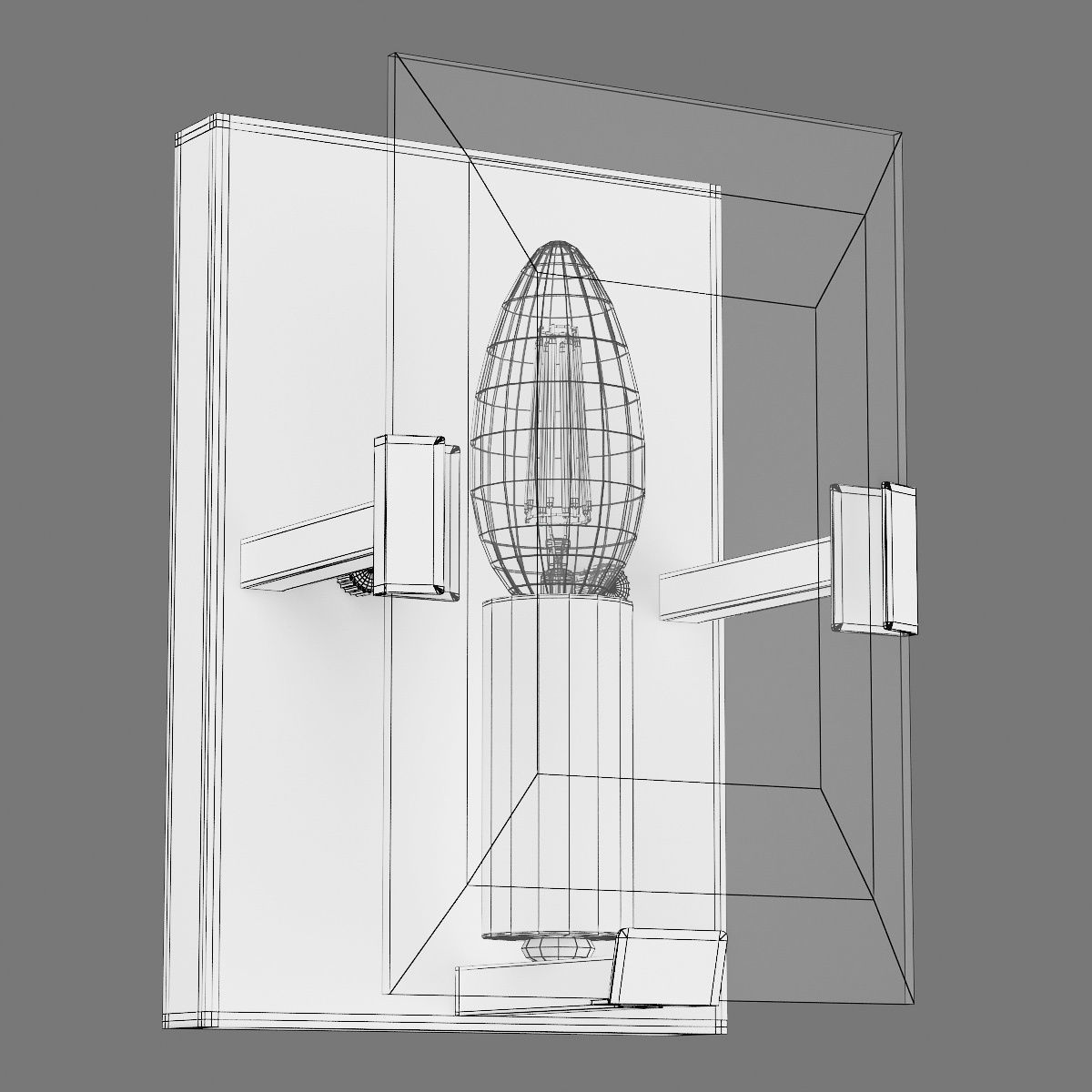713617 Novara Lightstar sconce 3D model_5