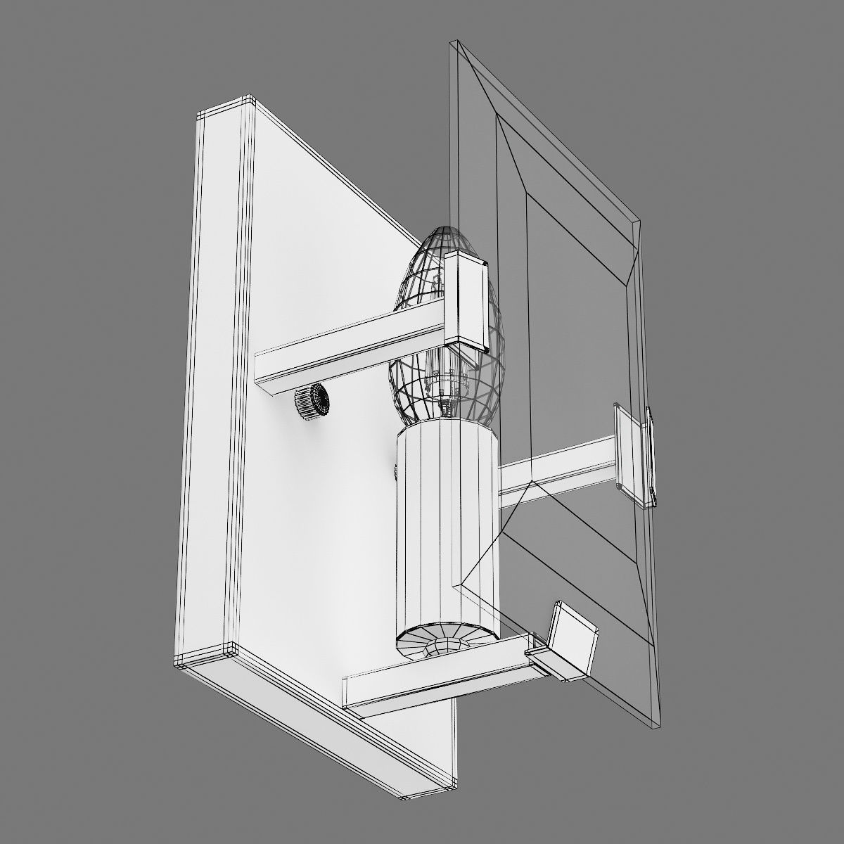 713617 Novara Lightstar sconce 3D model_4
