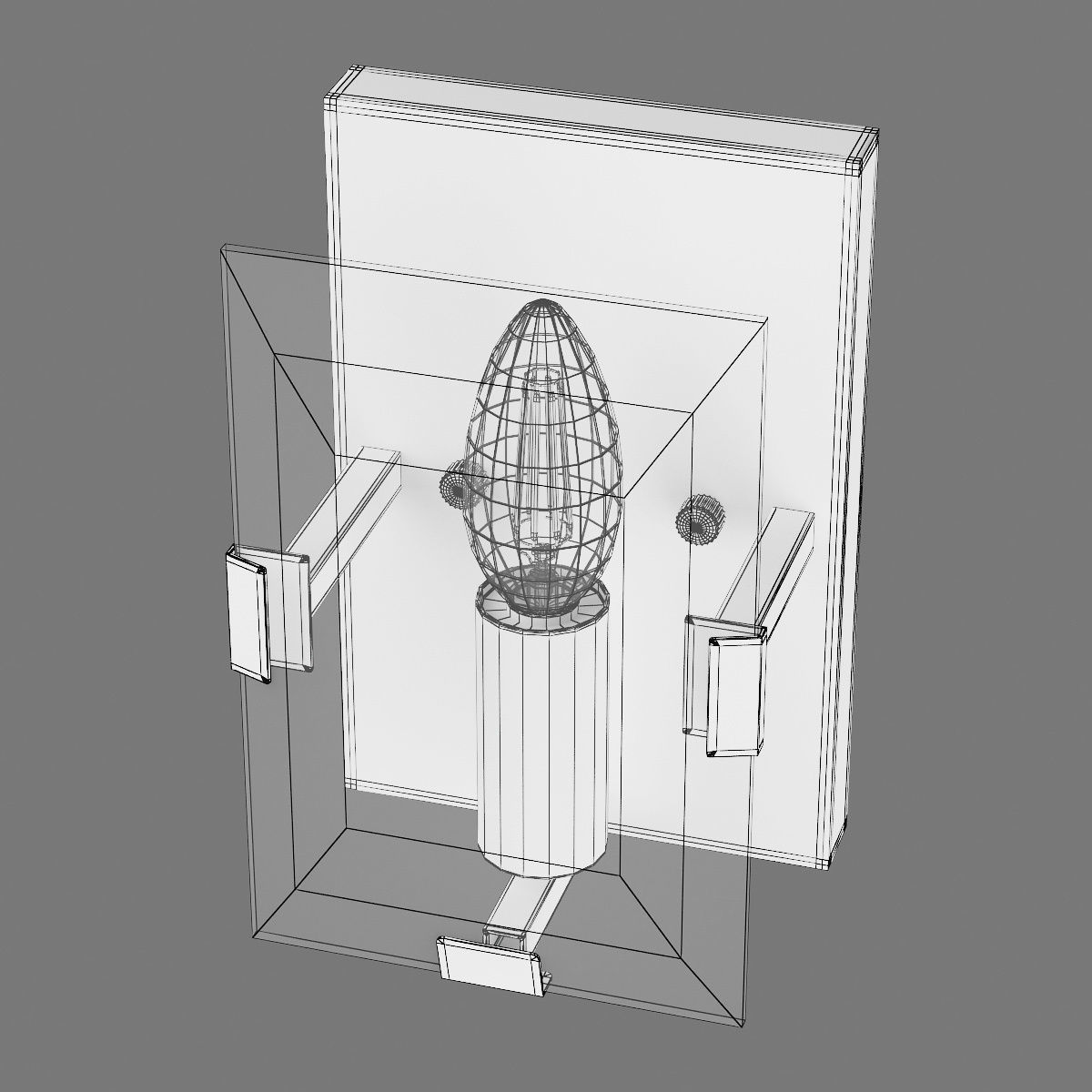 713617 Novara Lightstar sconce 3D model_7