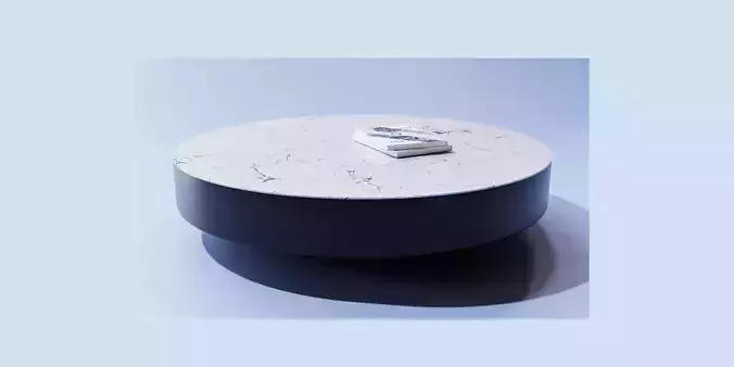 Replica of milton coffe table 3D model