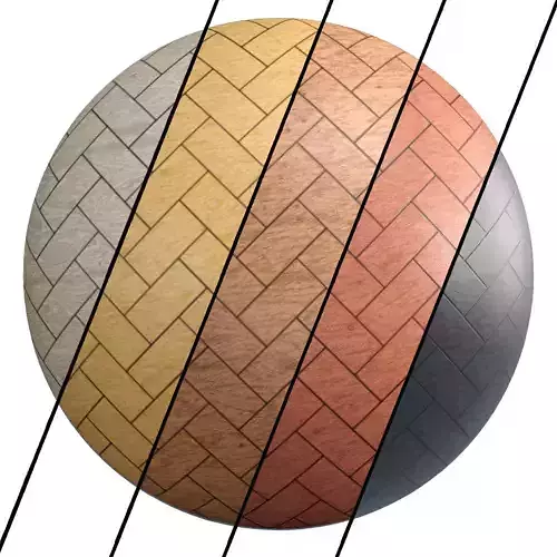 Parquet 02- By 5 color wood Materials PBR 4k