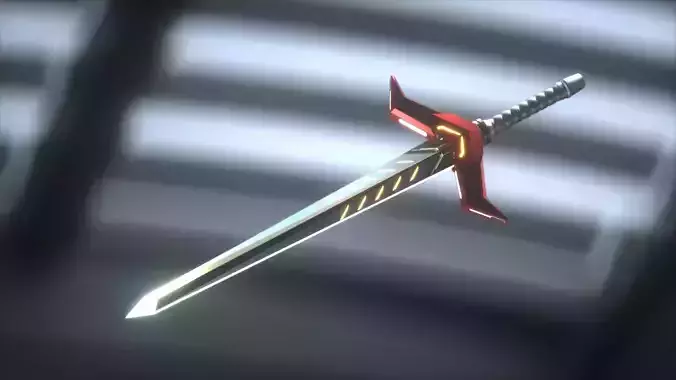  Voltes V LASER SWORD 3D print model