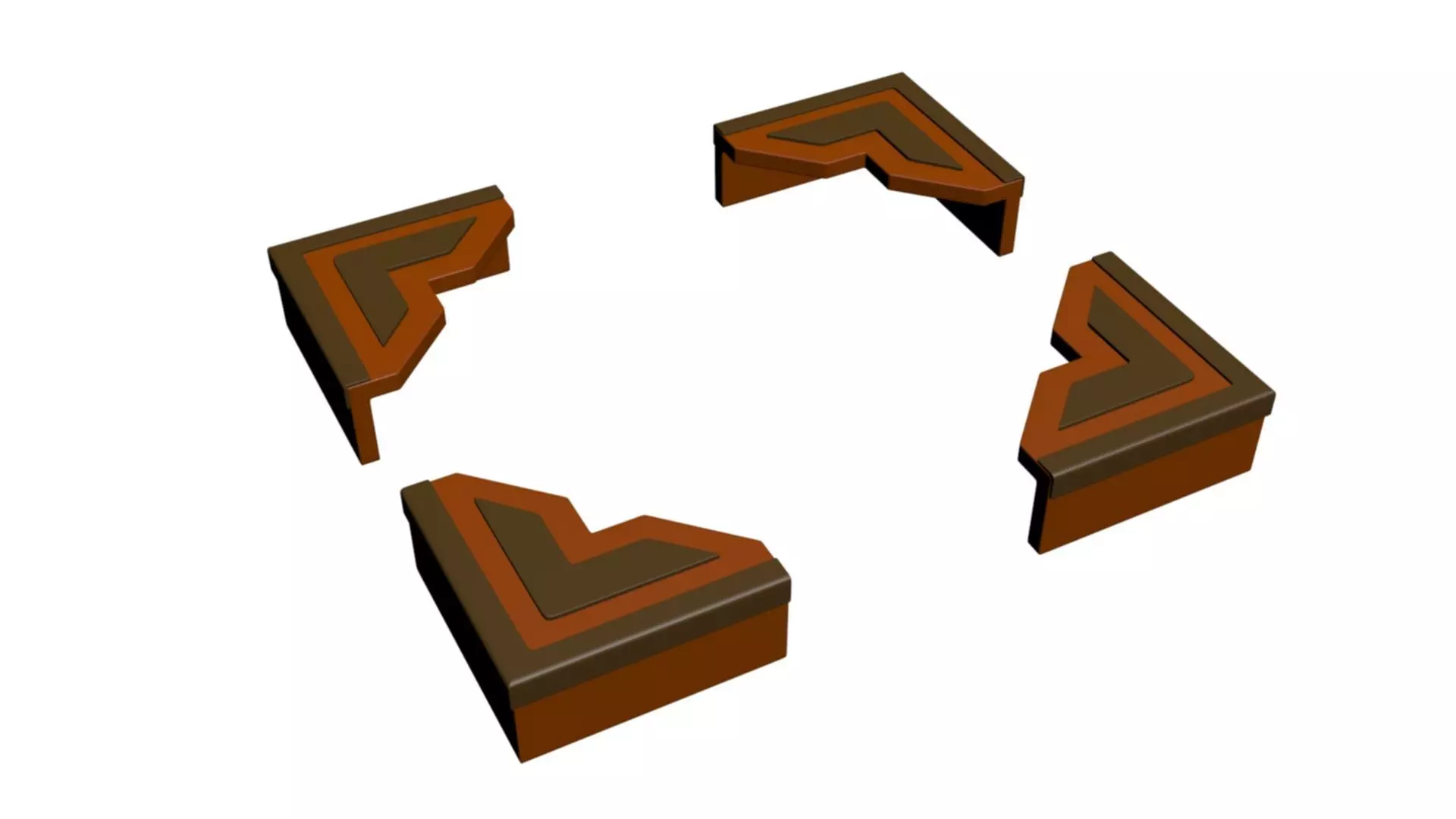 Frame Corner FC02 3D print model_0