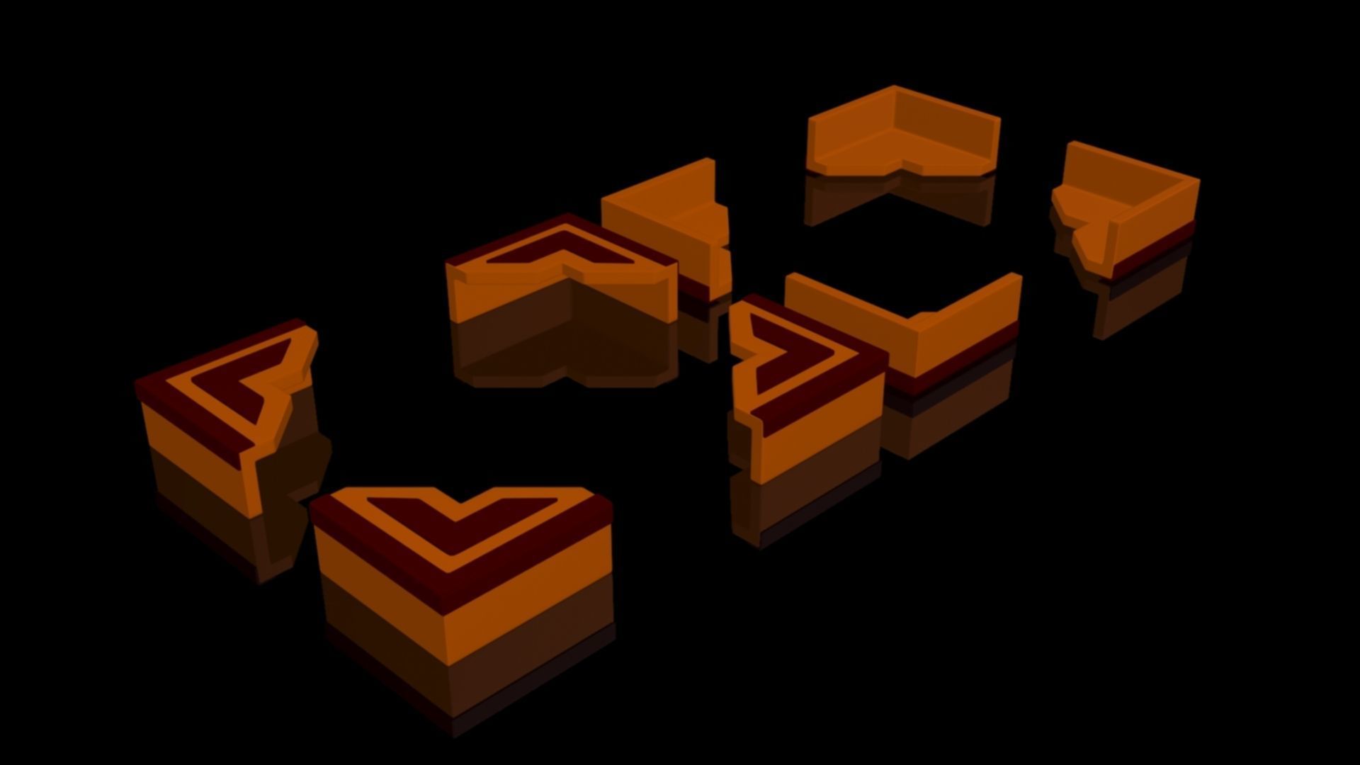 Frame Corner FC02 3D print model_1