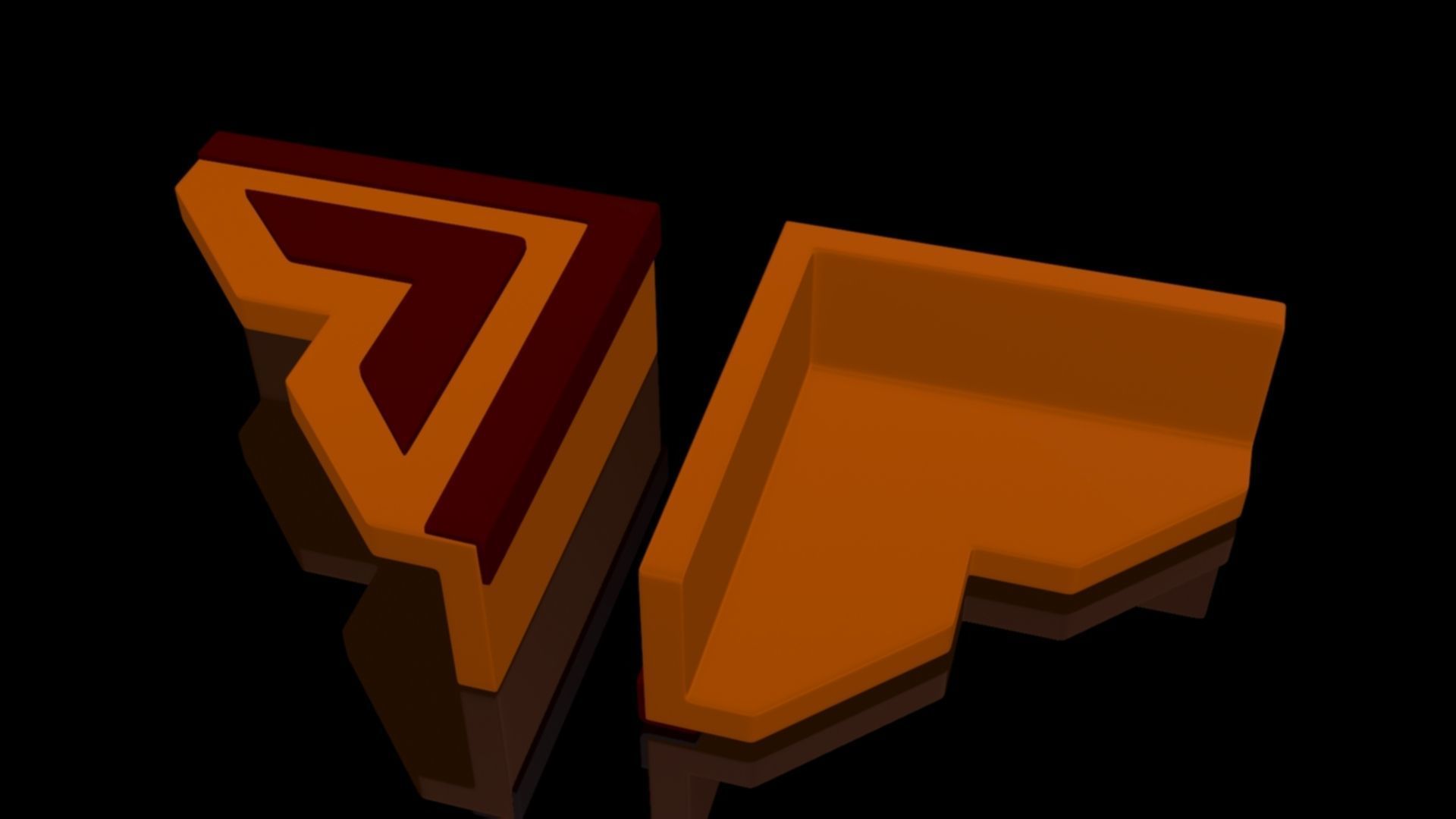 Frame Corner FC02 3D print model_4