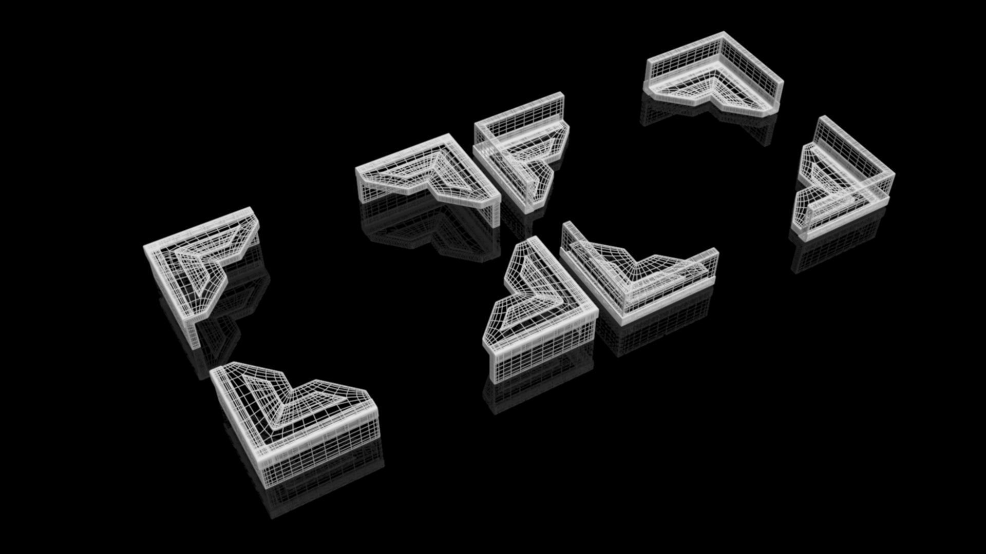 Frame Corner FC02 3D print model_6