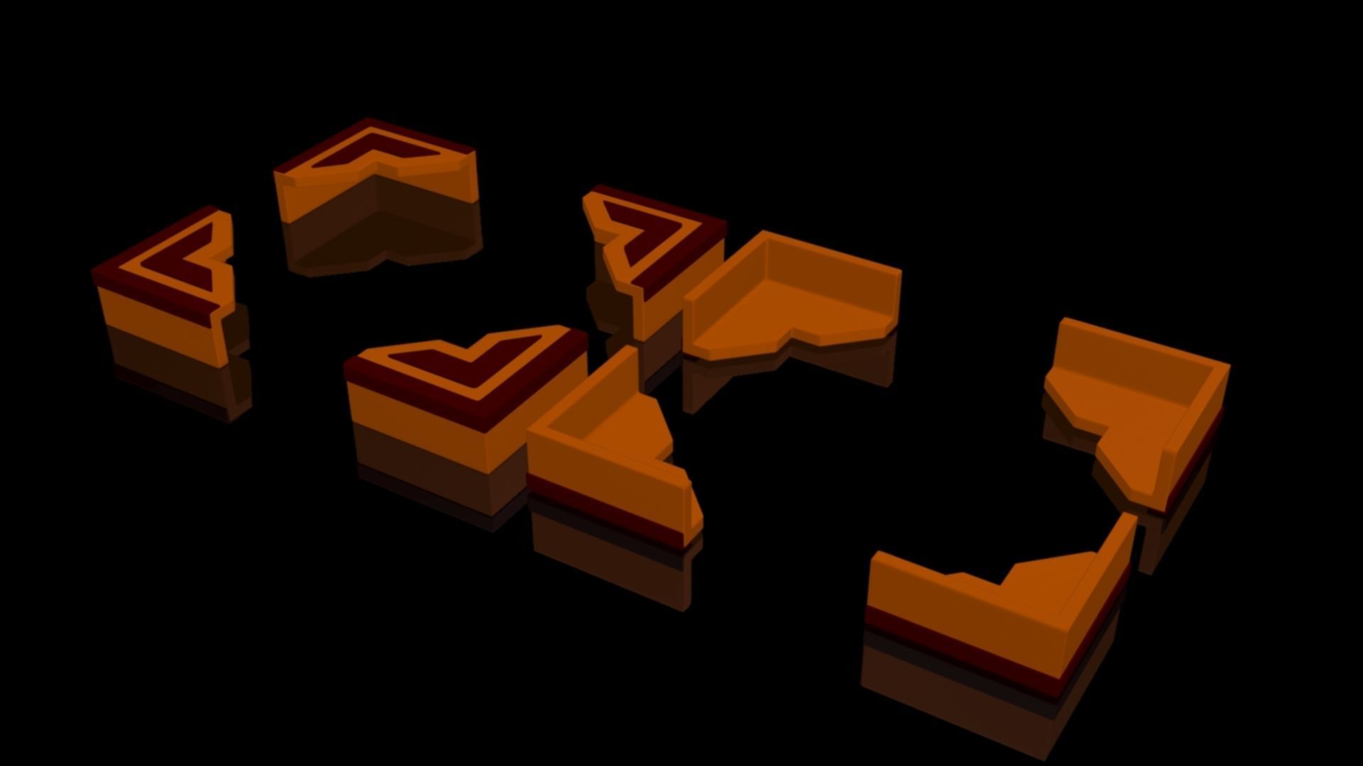 Frame Corner FC02 3D print model_3