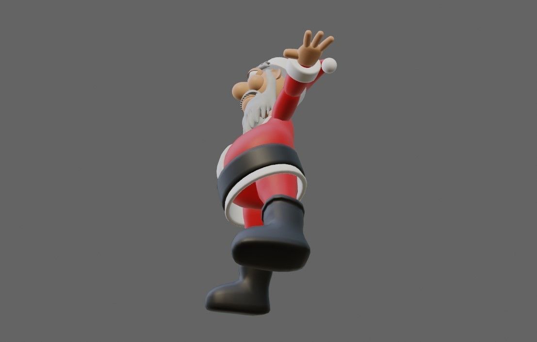 Santa Claus Mesh - Papai Noel 3D model_10