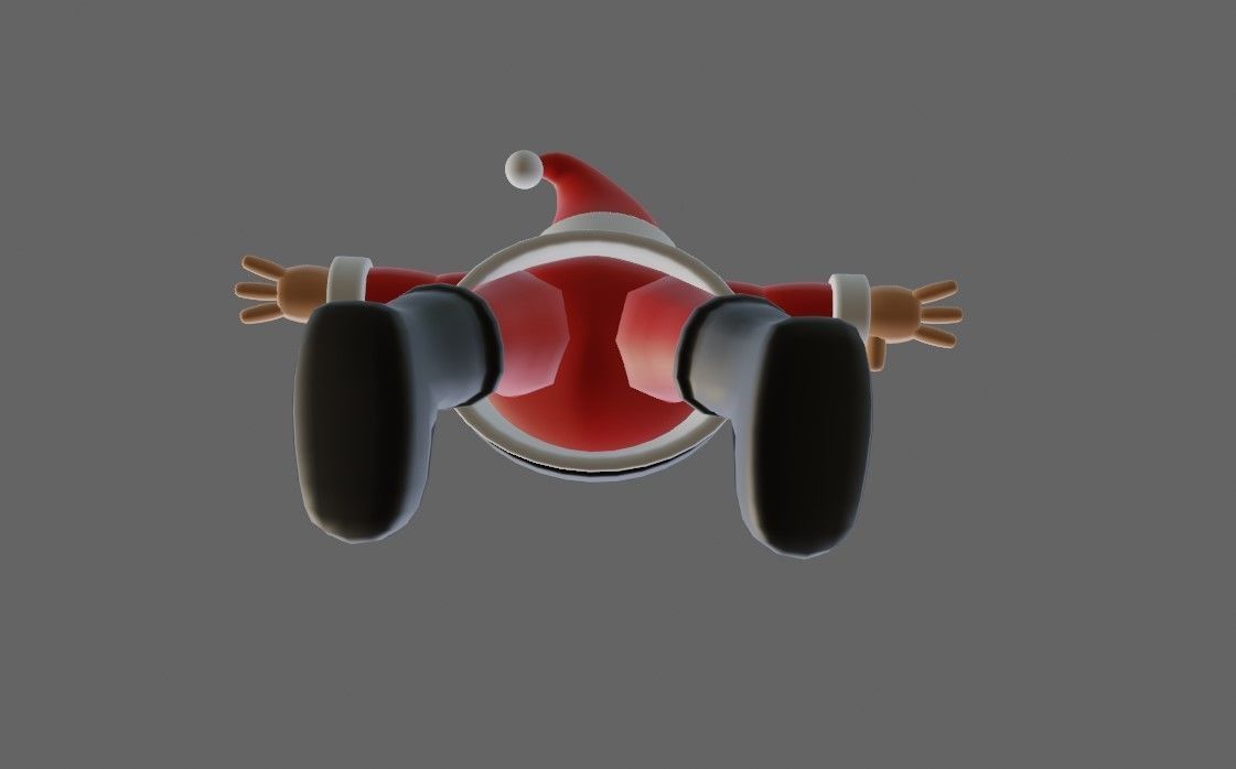 Santa Claus Mesh - Papai Noel 3D model_11