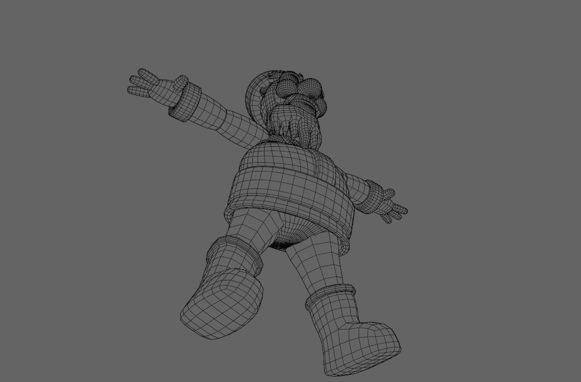 Santa Claus Mesh - Papai Noel 3D model_19