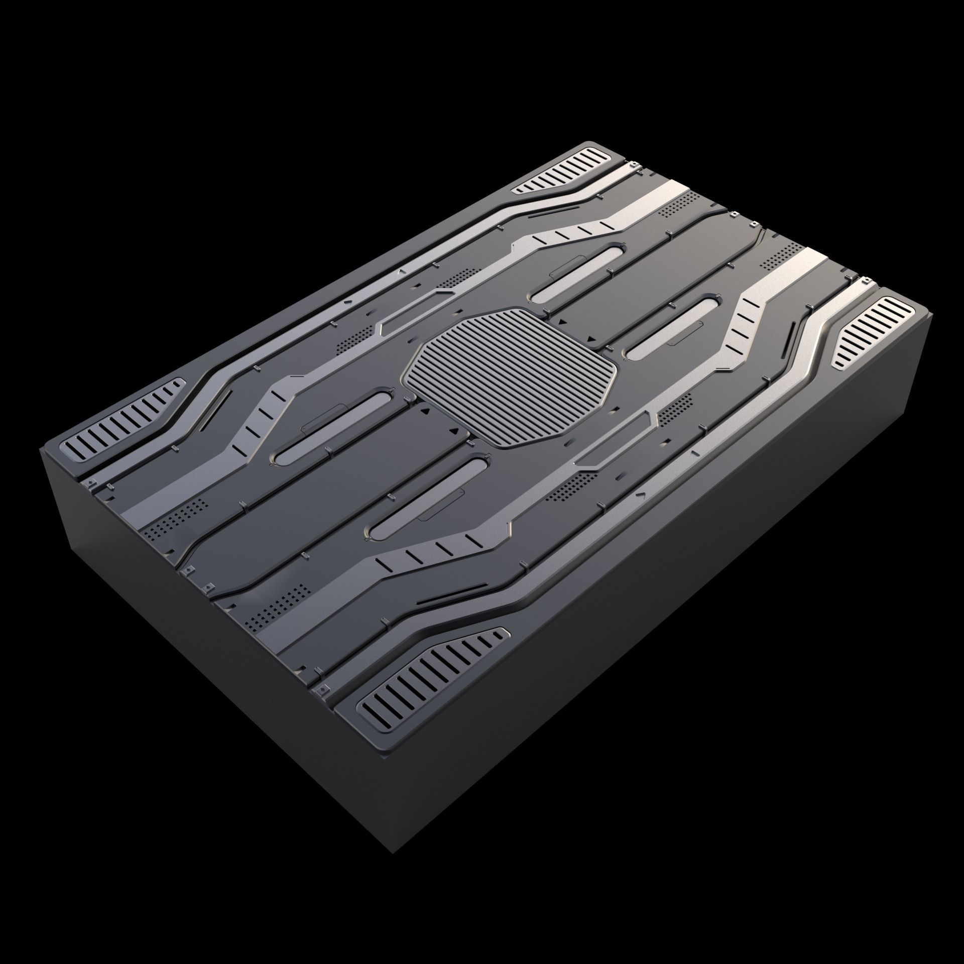 Sci-Fi Panels vol 4 3D model_12