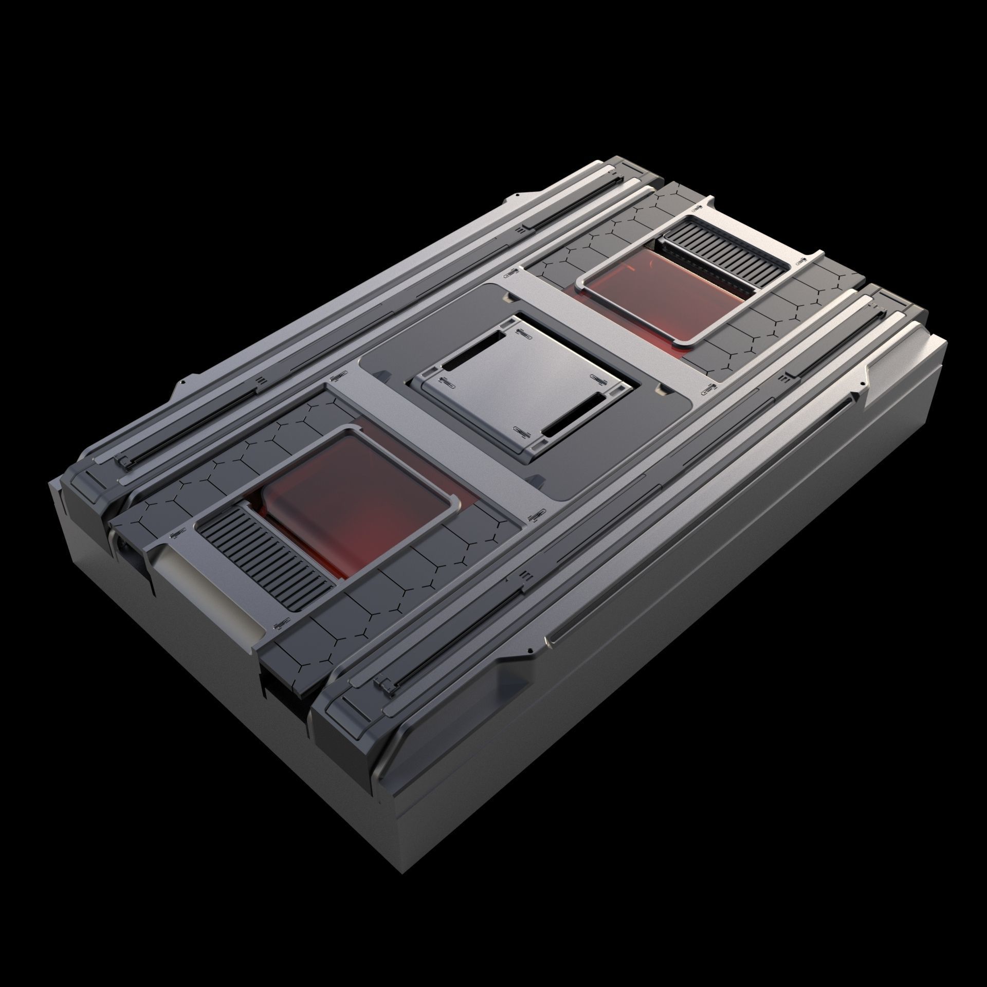 Sci-Fi Panels vol 4 3D model_16