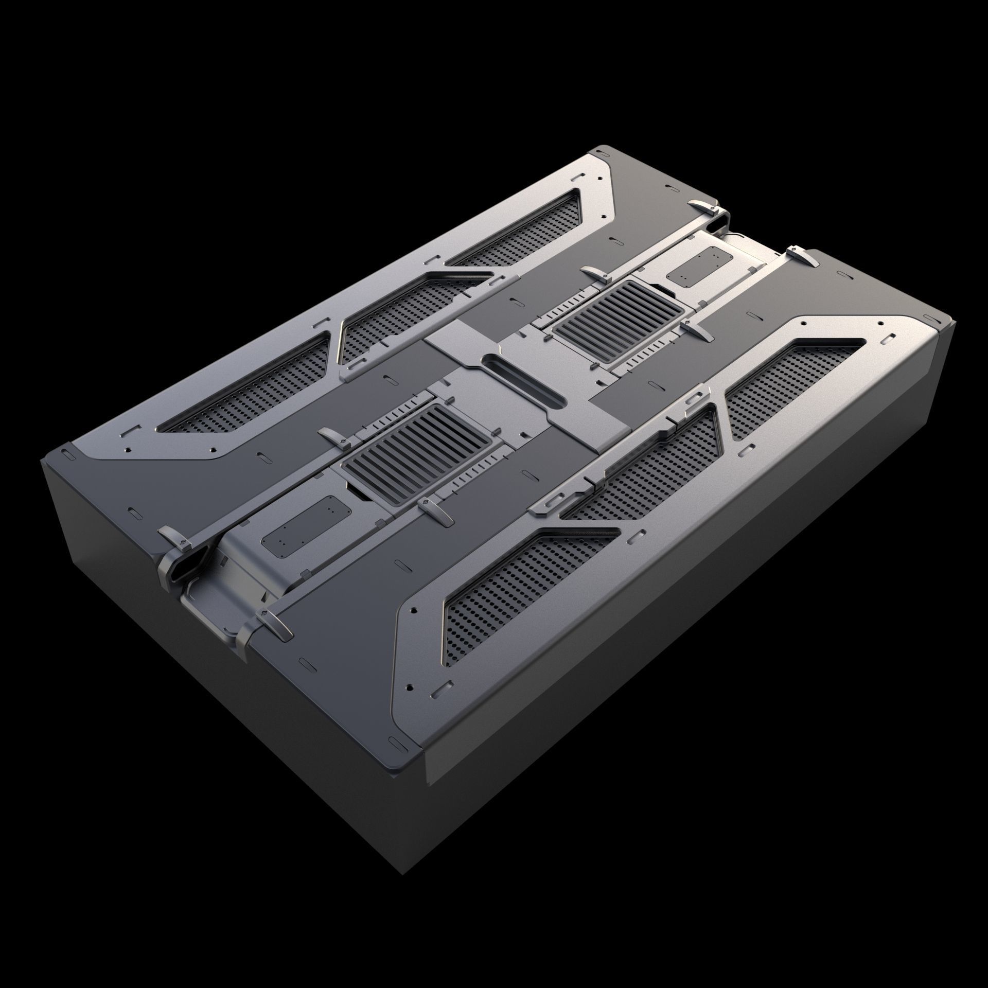 Sci-Fi Panels vol 4 3D model_13