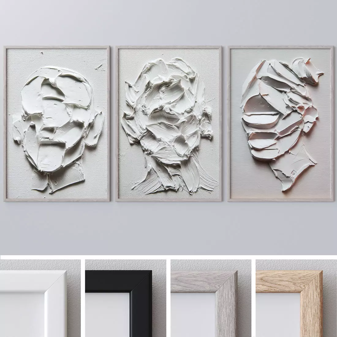 Photo Frames Set 13 3D model_0