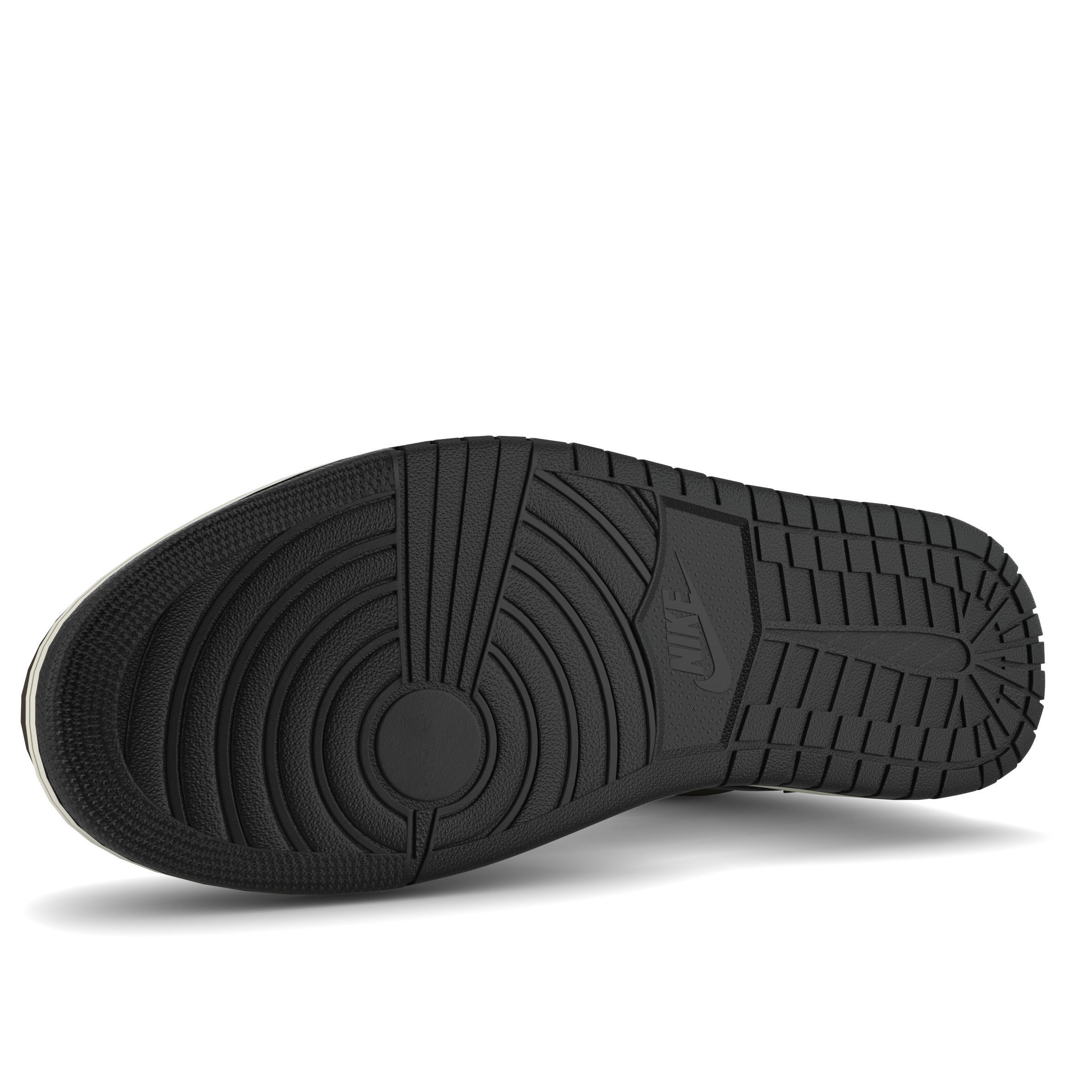 Jordan 1 Retro High Travis Scott Low-poly 3D model_7