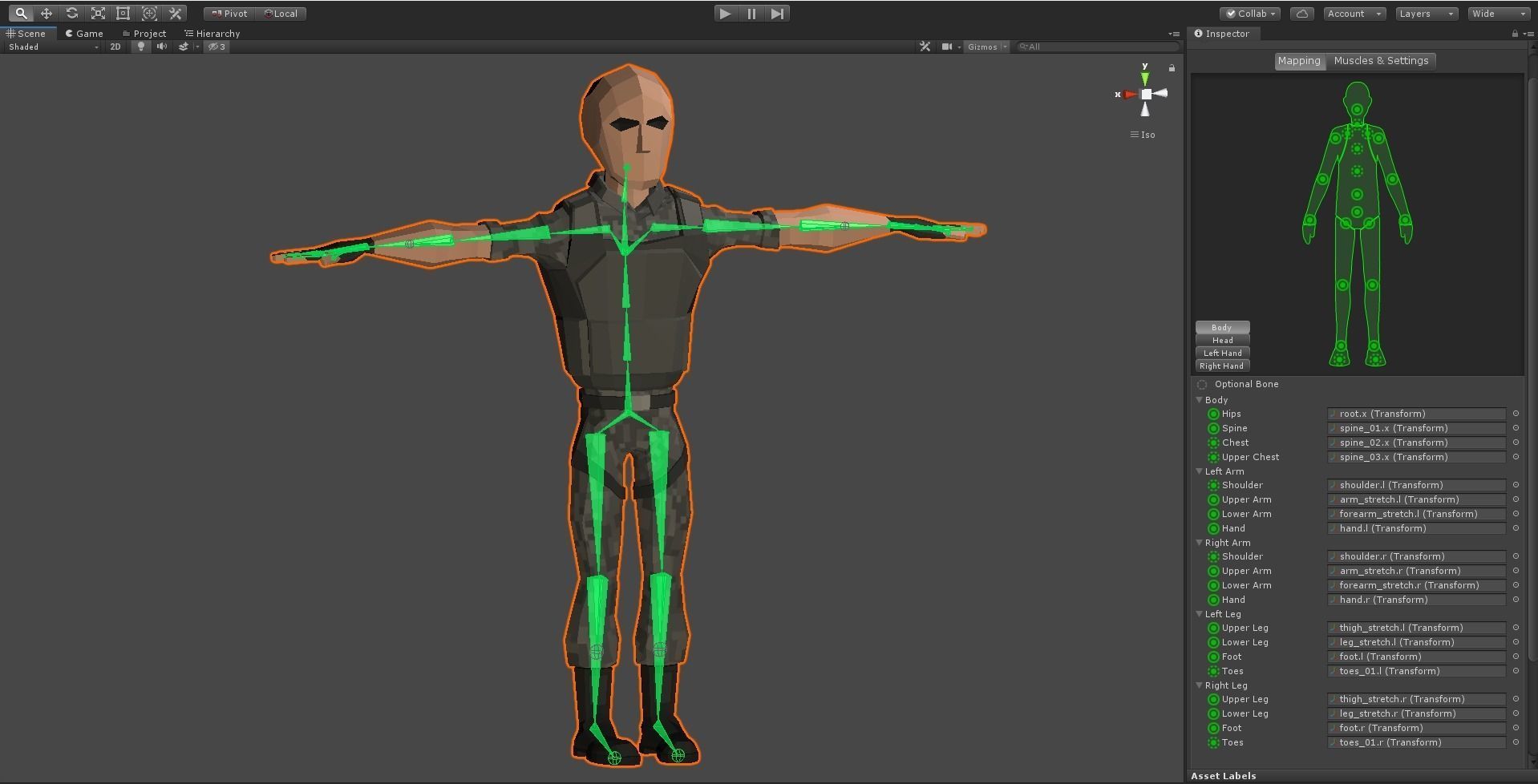 Low Poly Army Pack Low-poly 3D model_21