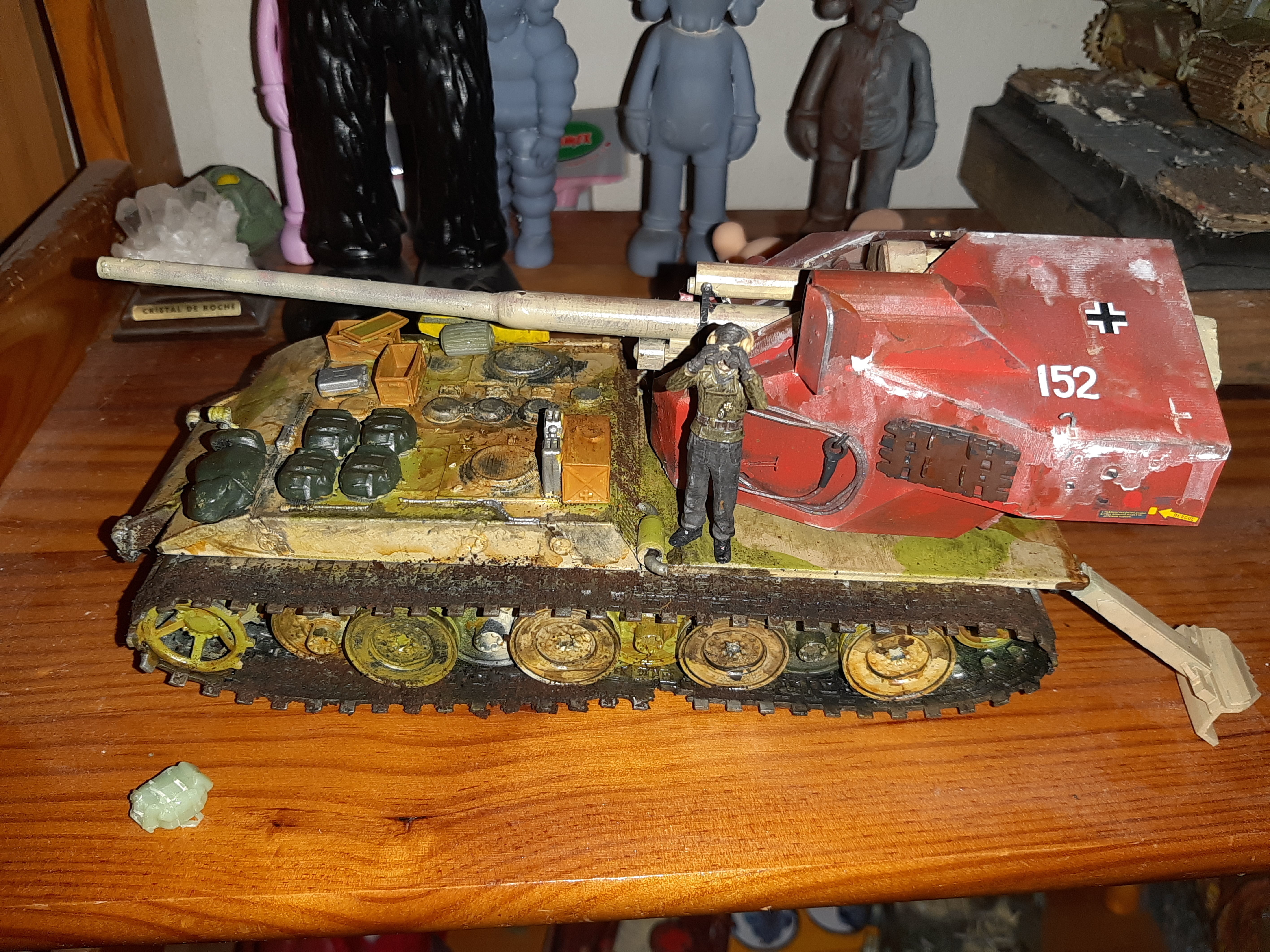 Waffentrzger auf E 100 3D print model_30