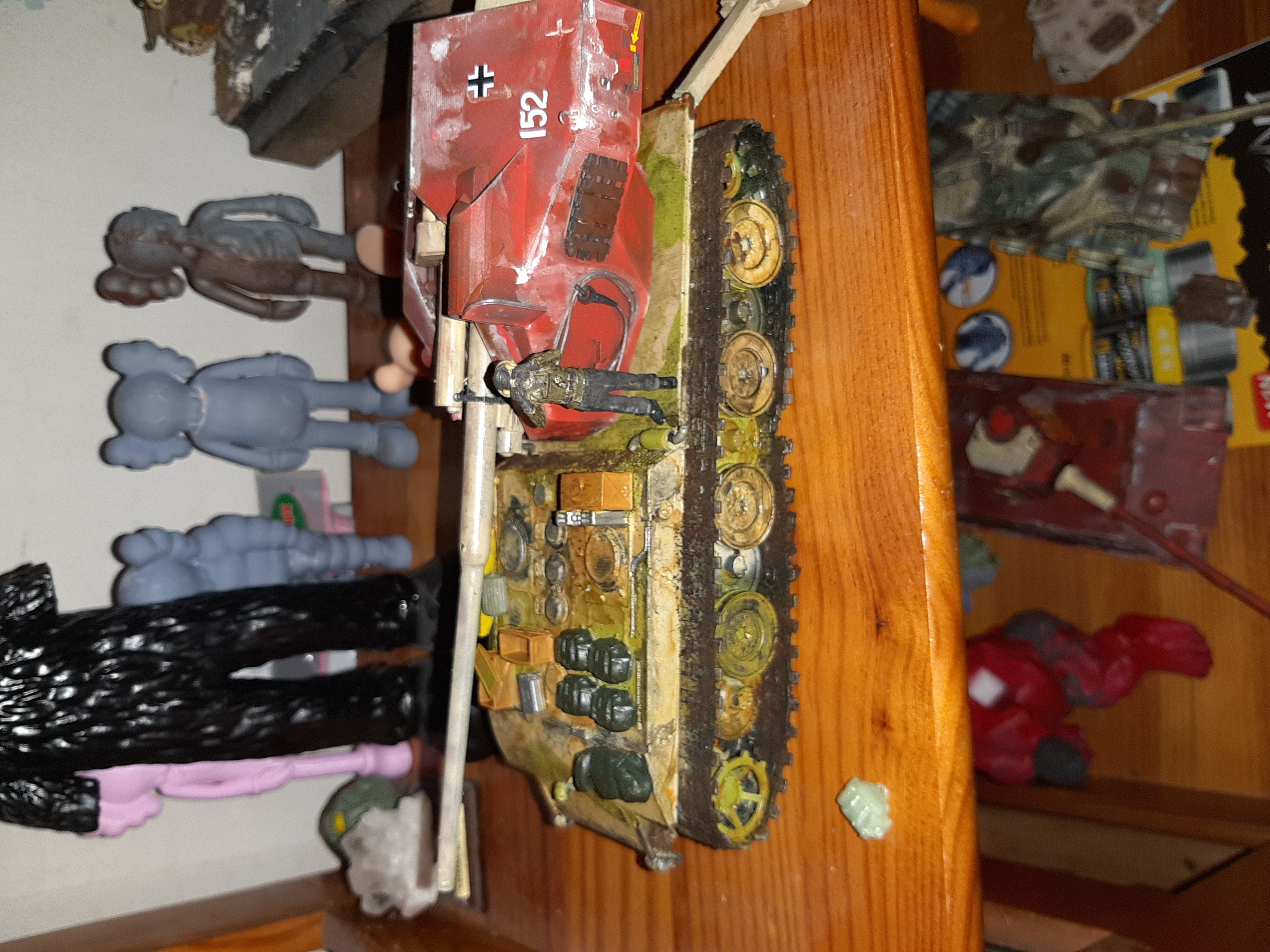 Waffentrzger auf E 100 3D print model_31