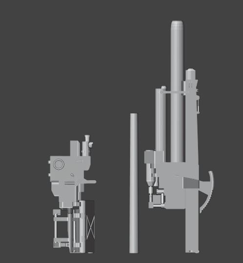 Waffentrzger auf E 100 3D print model_7