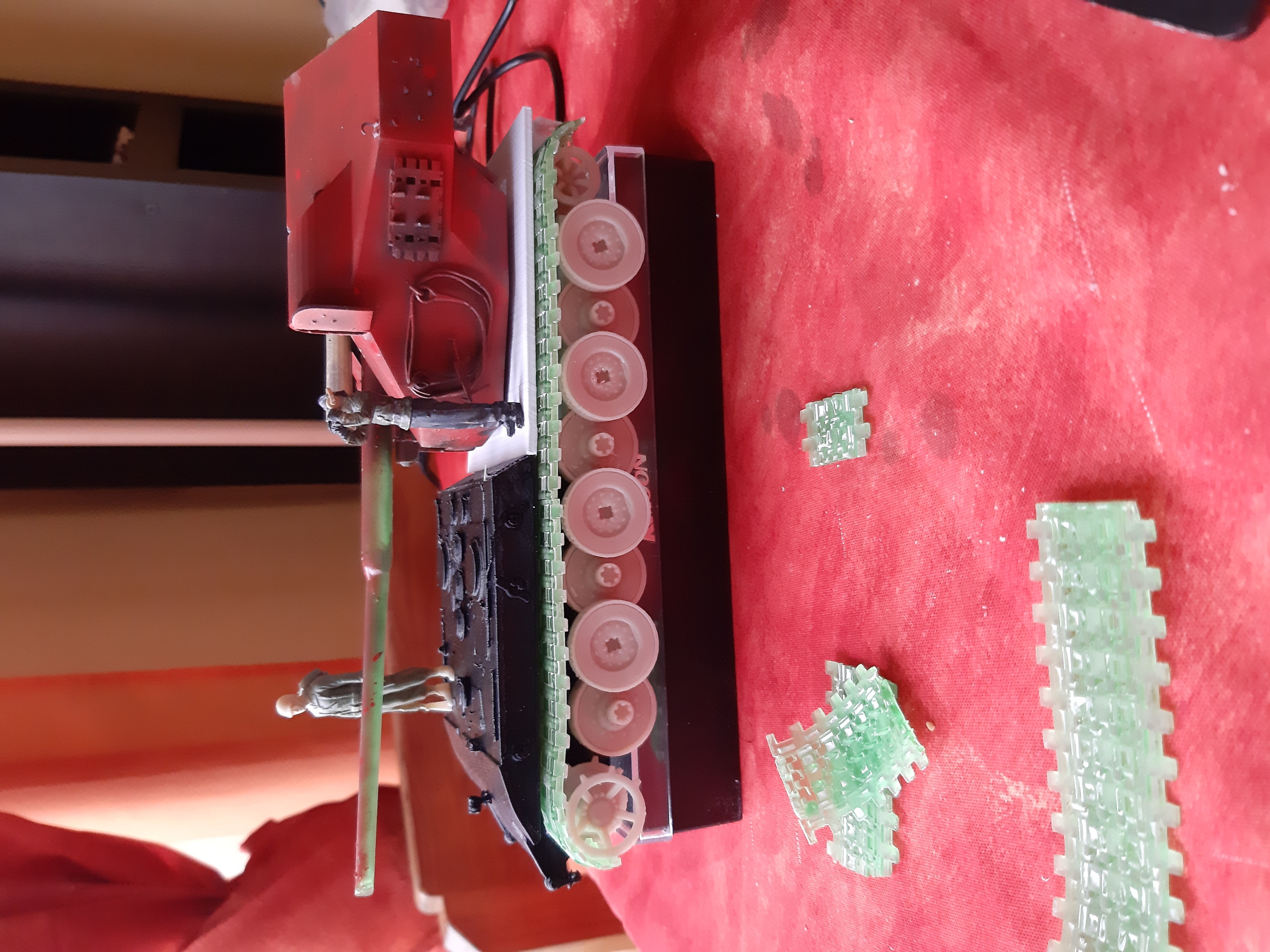 Waffentrzger auf E 100 3D print model_33