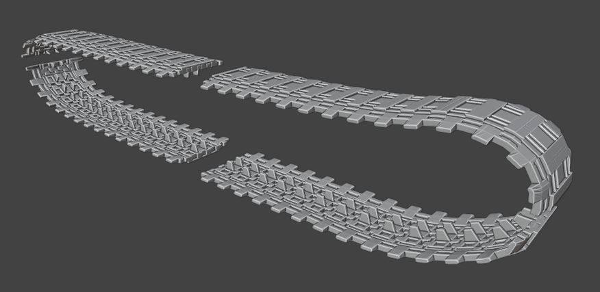 Waffentrzger auf E 100 3D print model_14