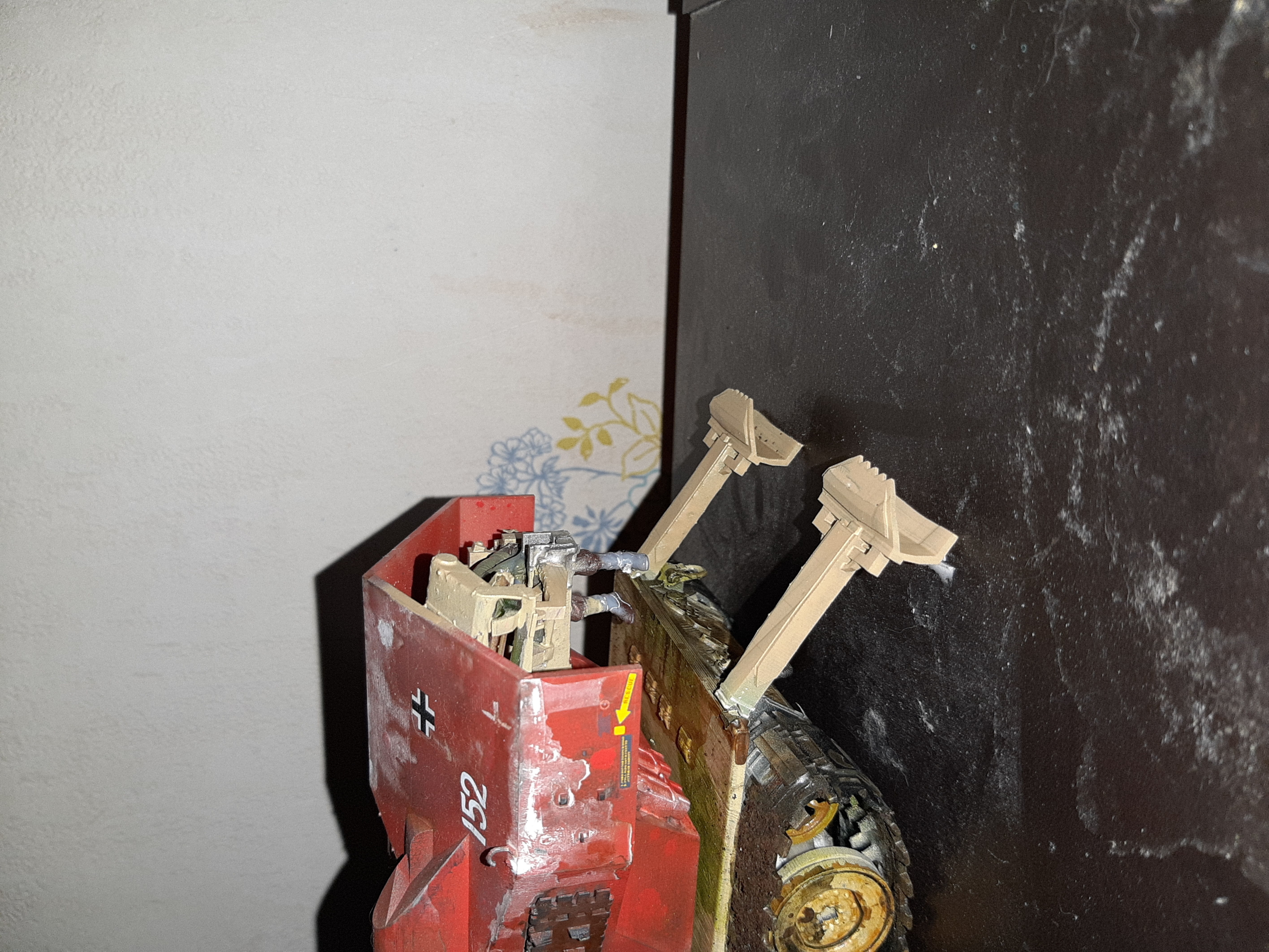 Waffentrzger auf E 100 3D print model_32