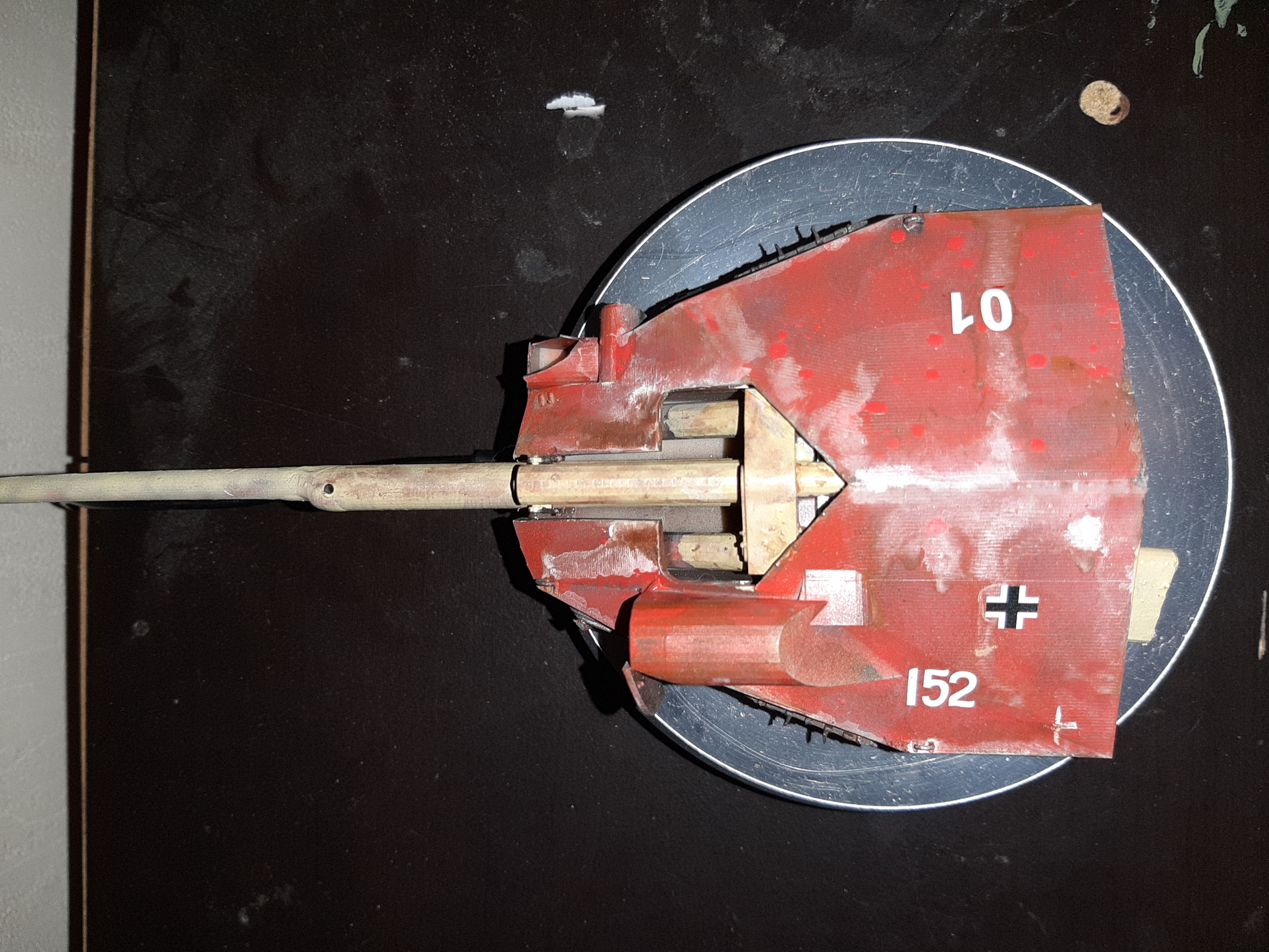 Waffentrzger auf E 100 3D print model_17