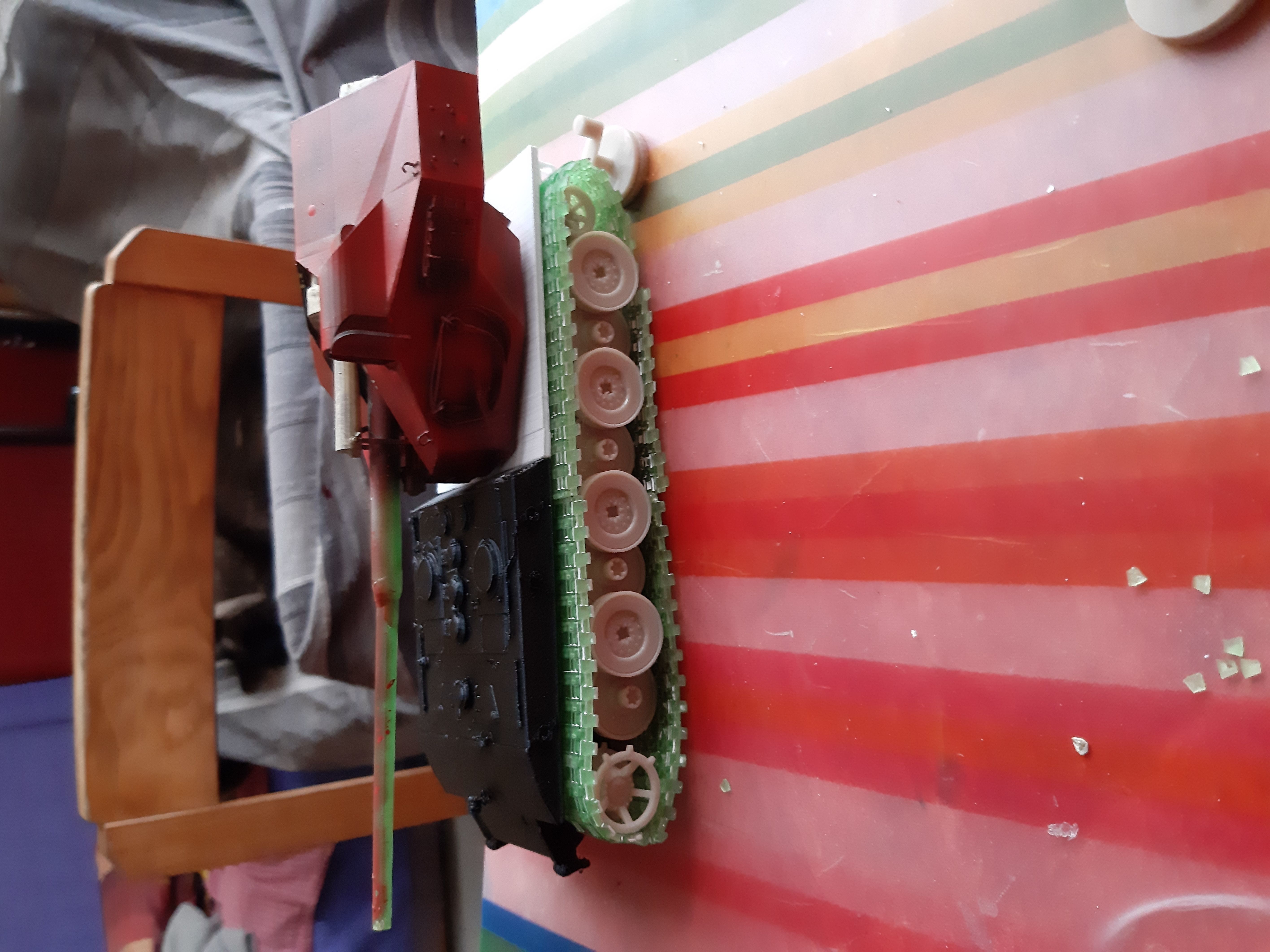 Waffentrzger auf E 100 3D print model_35