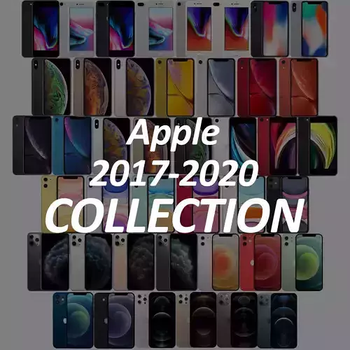  Apple 2017-2020 iPhone Collection 