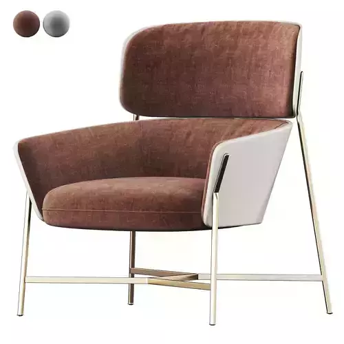 CARISTO Armchair by SPO1 3D model