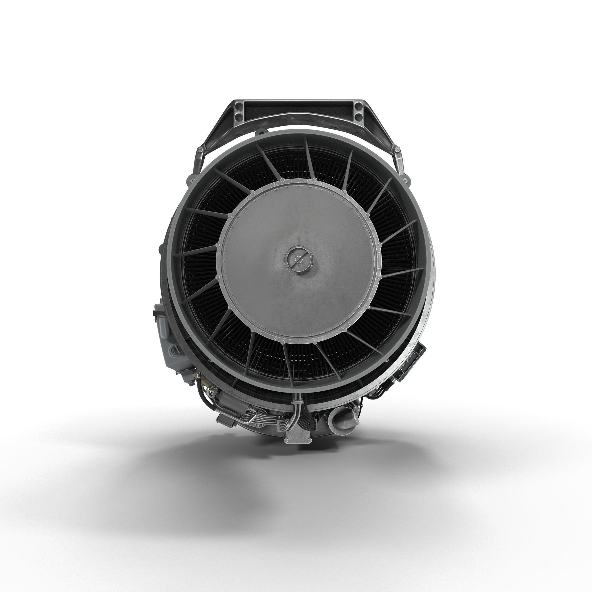 Airplane Jet Engine - CFM56 International 3D model_5