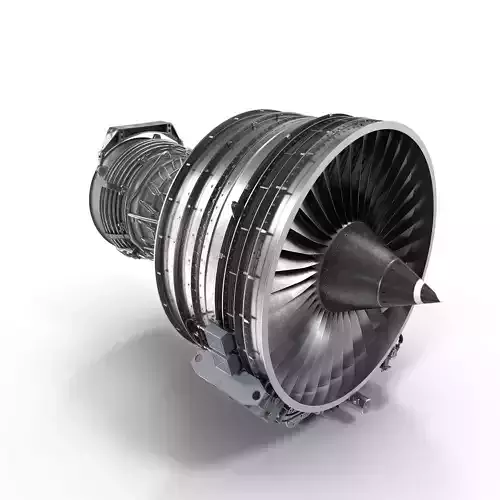 Airplane Jet Engine - CFM56 International 3D model