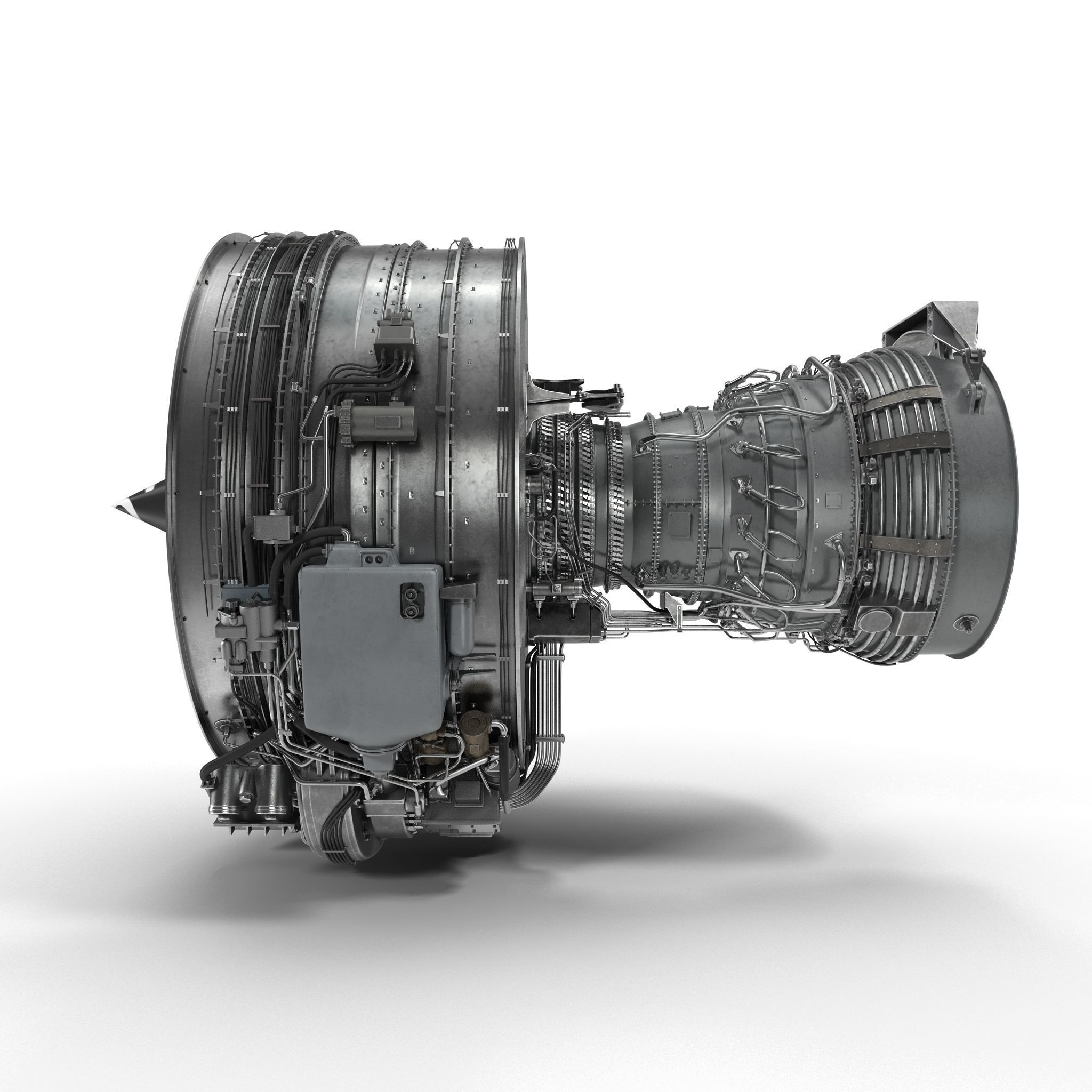 Airplane Jet Engine - CFM56 International 3D model_4