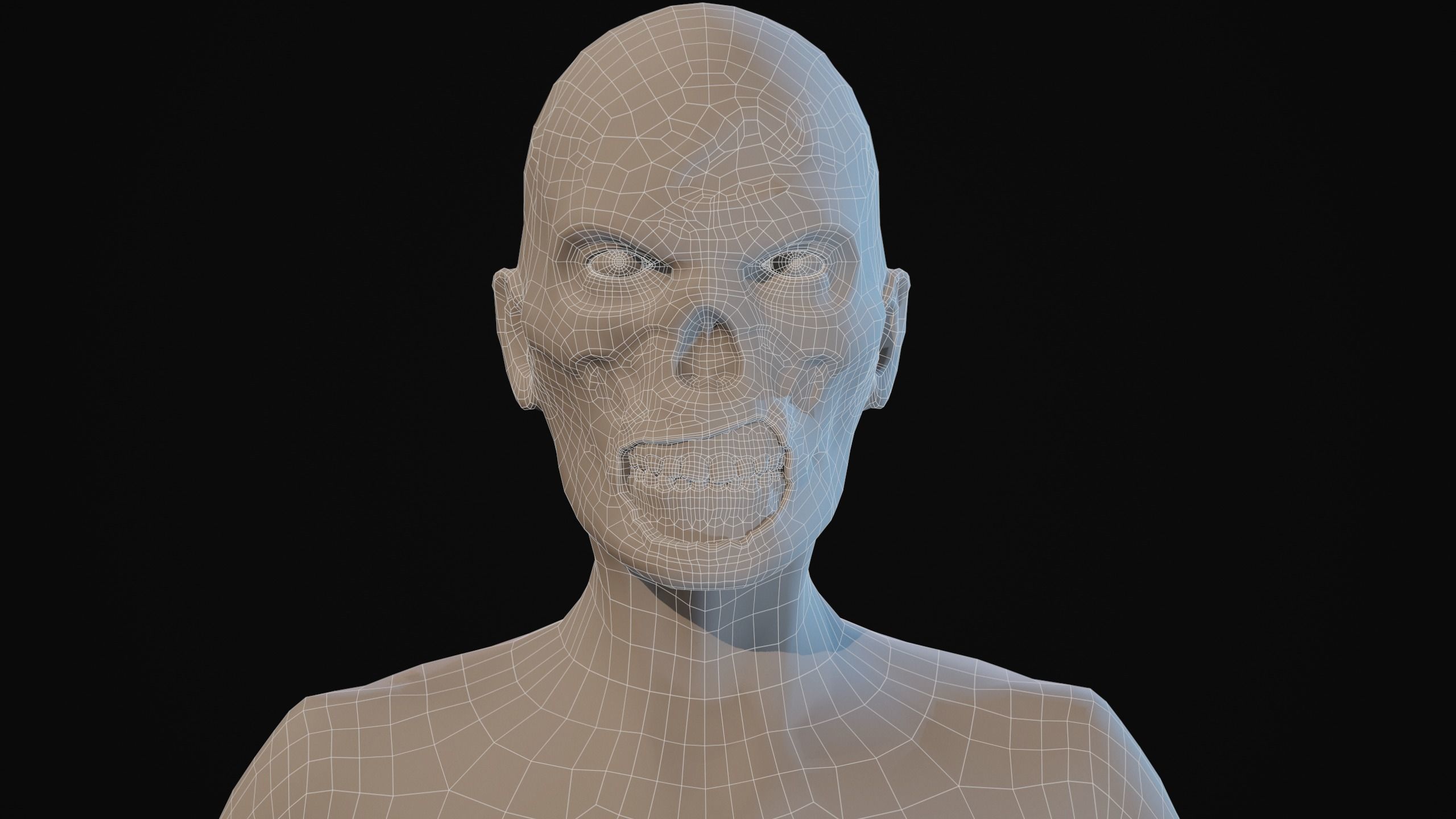 Zombie GameReady Low-poly 3D model_18