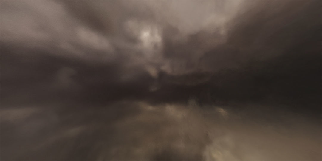 Inside the storm - HDRI Panoramic Sky - 360 clouds v02 Low-poly 3D model_7