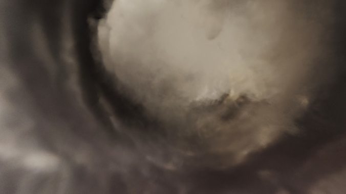 Inside the storm - HDRI Panoramic Sky - 360 clouds v02 Low-poly 3D model