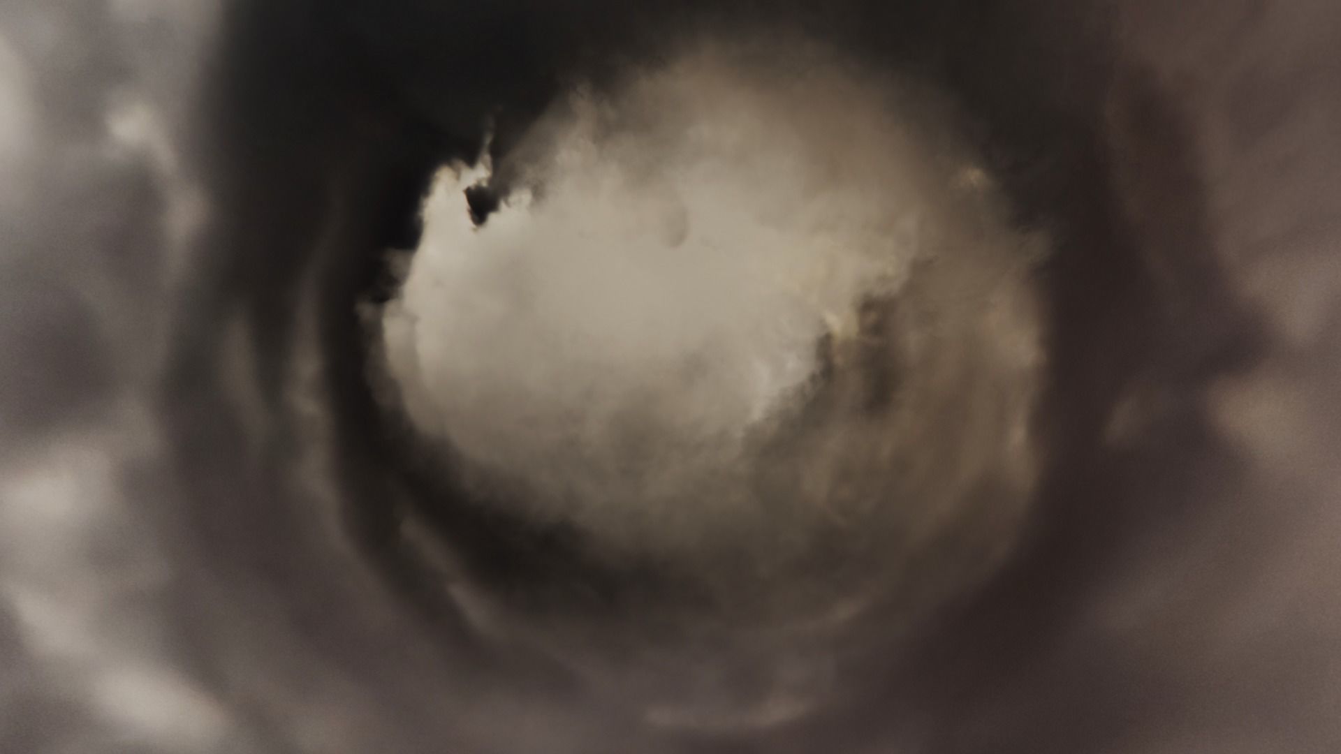 Inside the storm - HDRI Panoramic Sky - 360 clouds v02 Low-poly 3D model_2