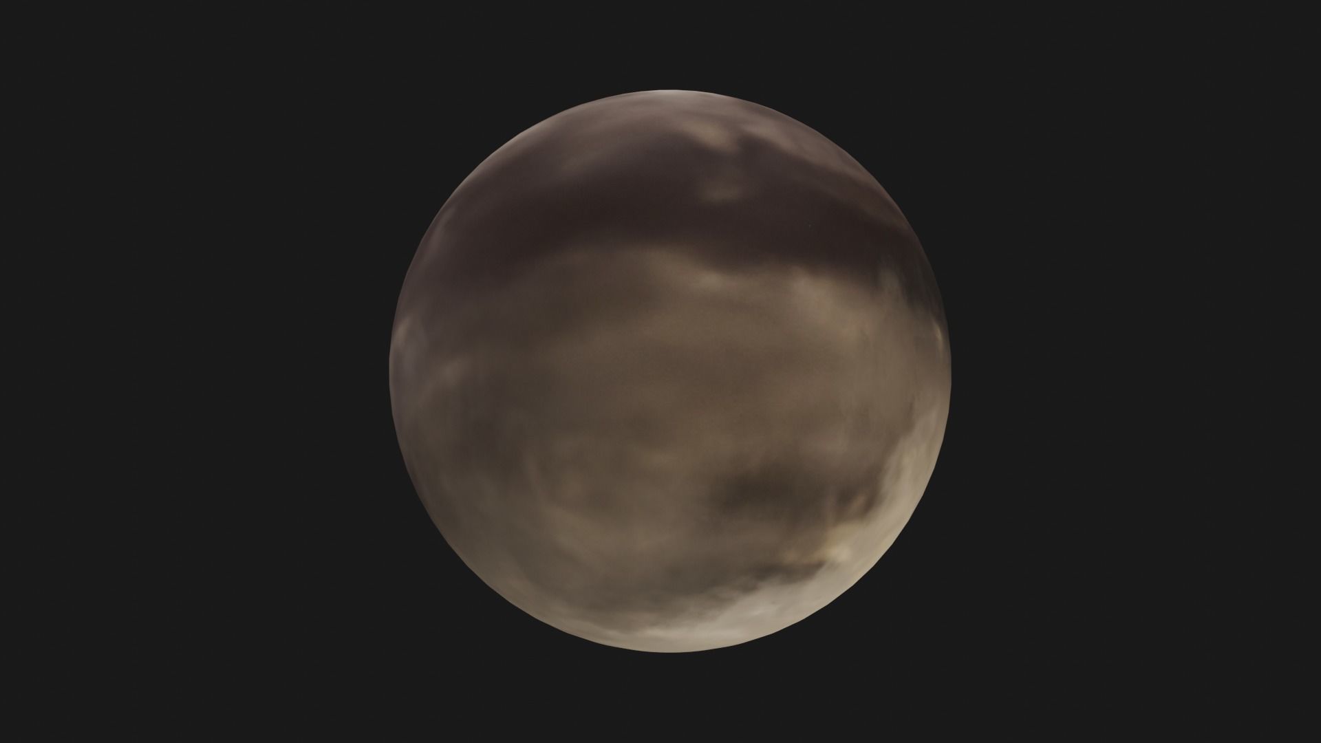 Inside the storm - HDRI Panoramic Sky - 360 clouds v02 Low-poly 3D model_13