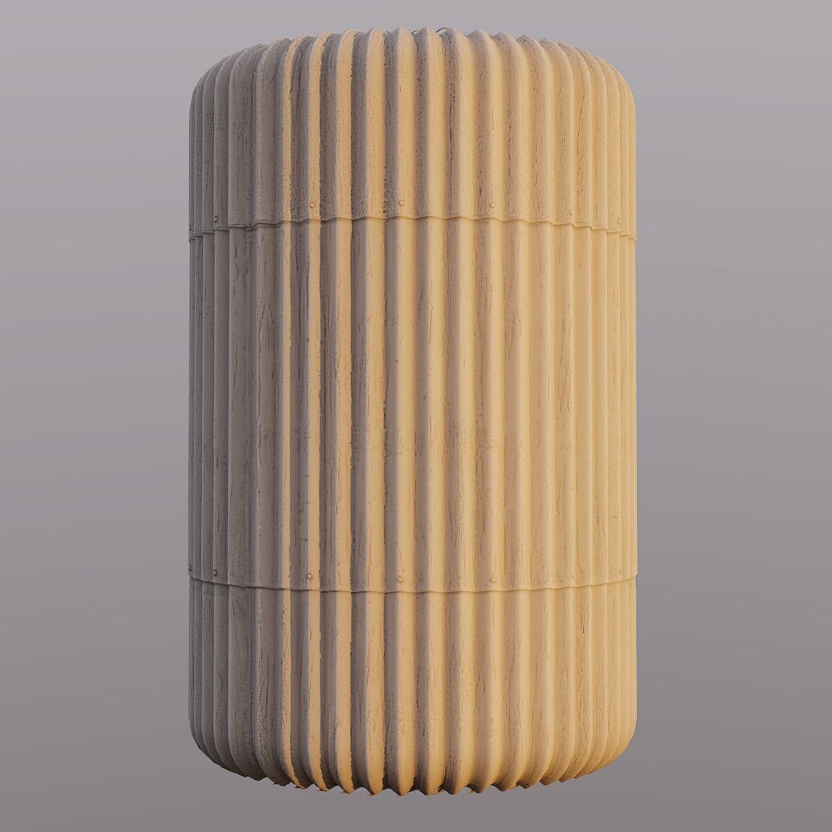Corrugated Sheet PBR Texture Texture_3