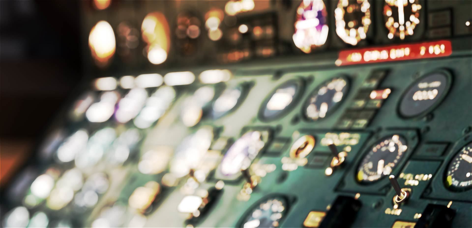 Boeing 747 Airplane Cockpit 3D model_11