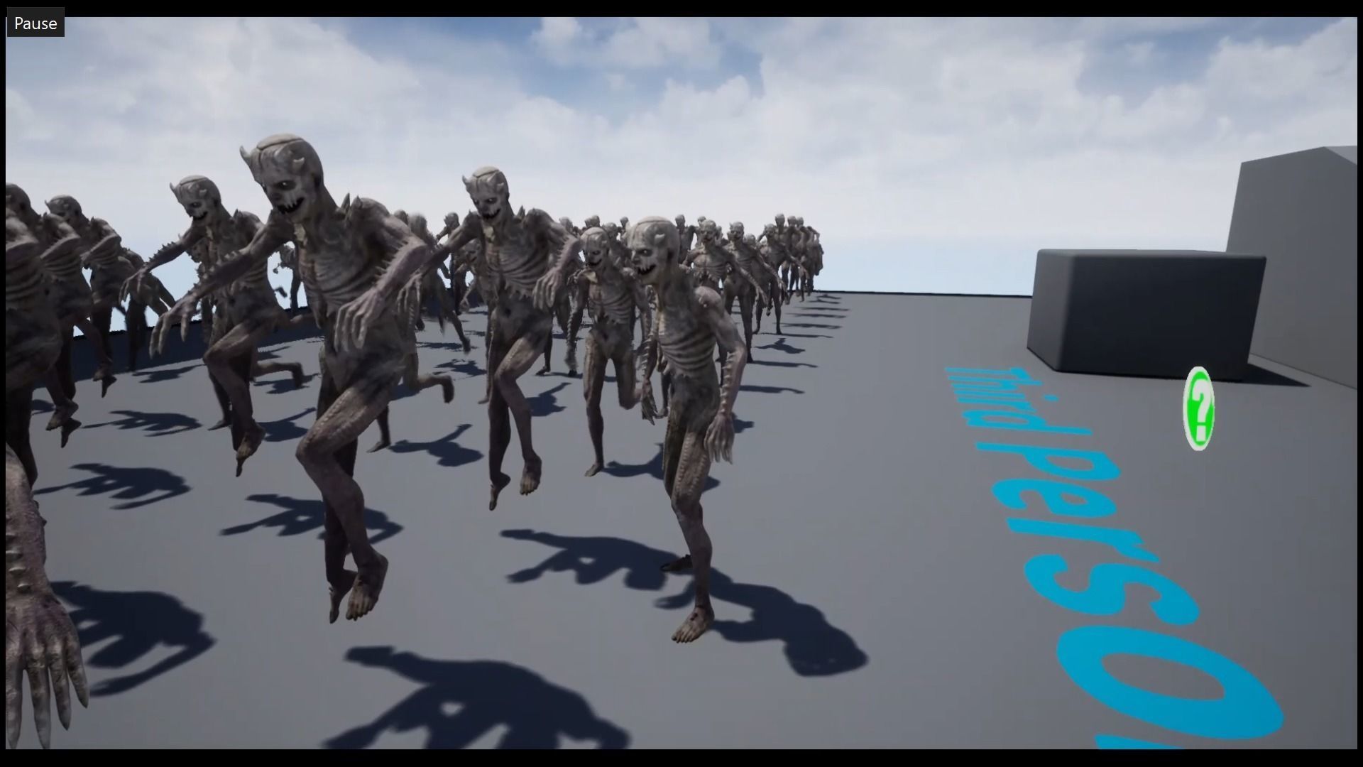 Undead Mutant Low-poly 3D model_9